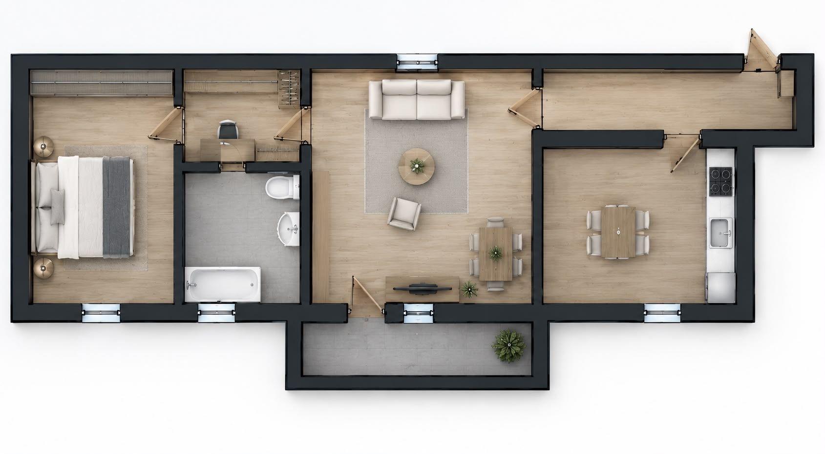 Apartament 2 camere semidecomandat I Cartier Gheorgheni