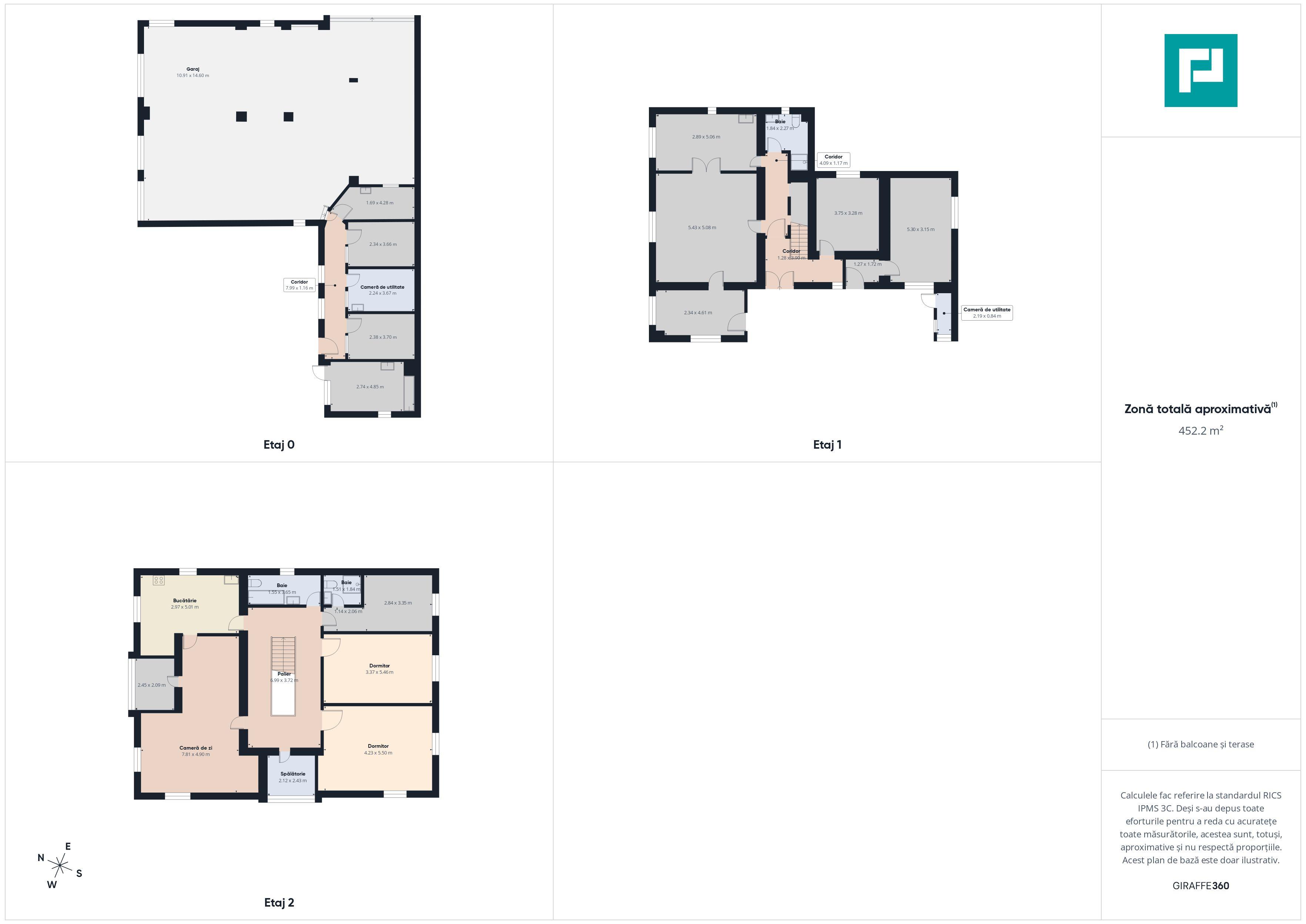 Casă cu teren 345 mp – metrou Laminorului - 7