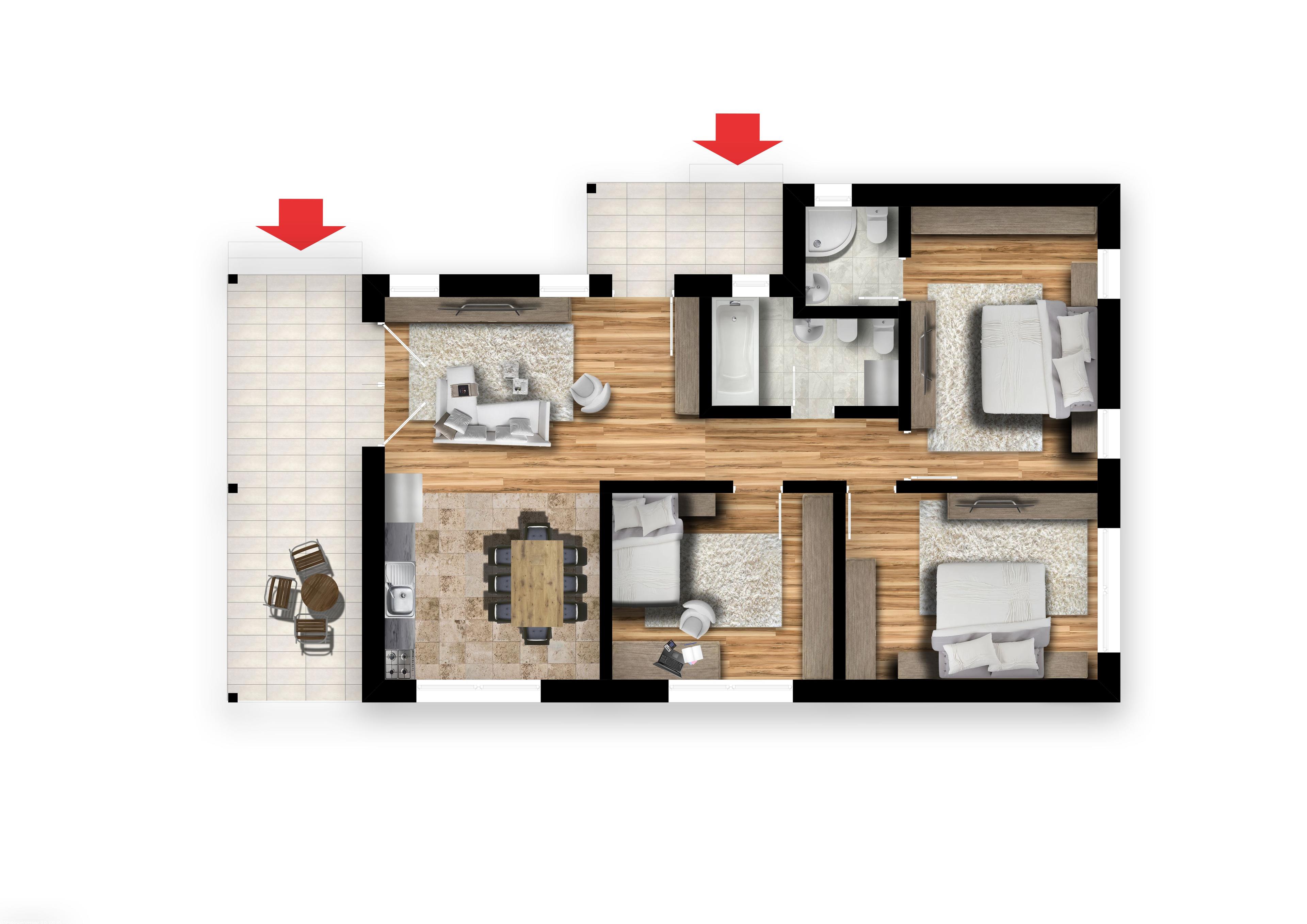 Case individuale 4 camere Trivale | zona Platou - 19