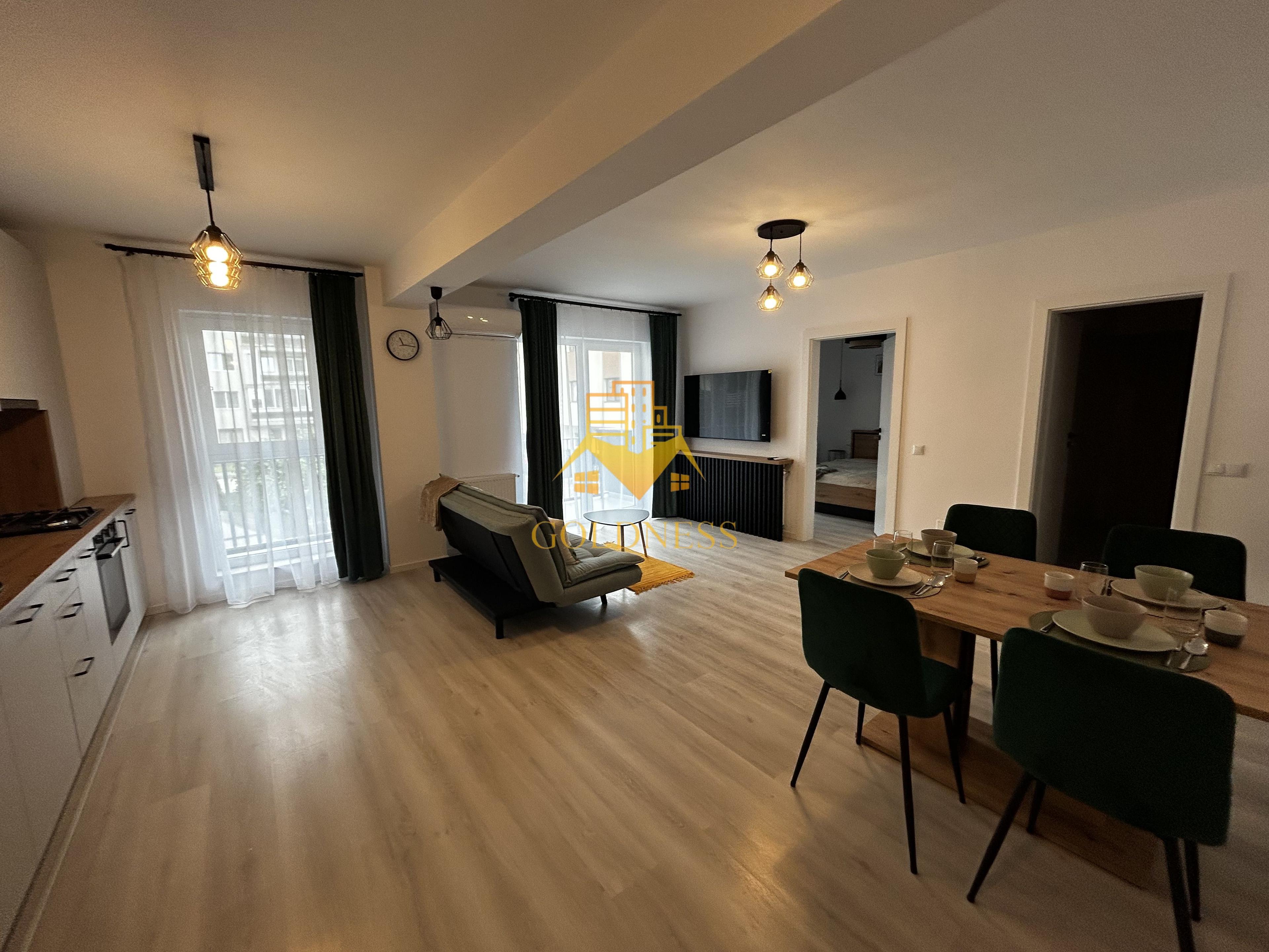 2 camere open space, Parcare, Modern, Zona Porii, Lidl, Floresti - 5