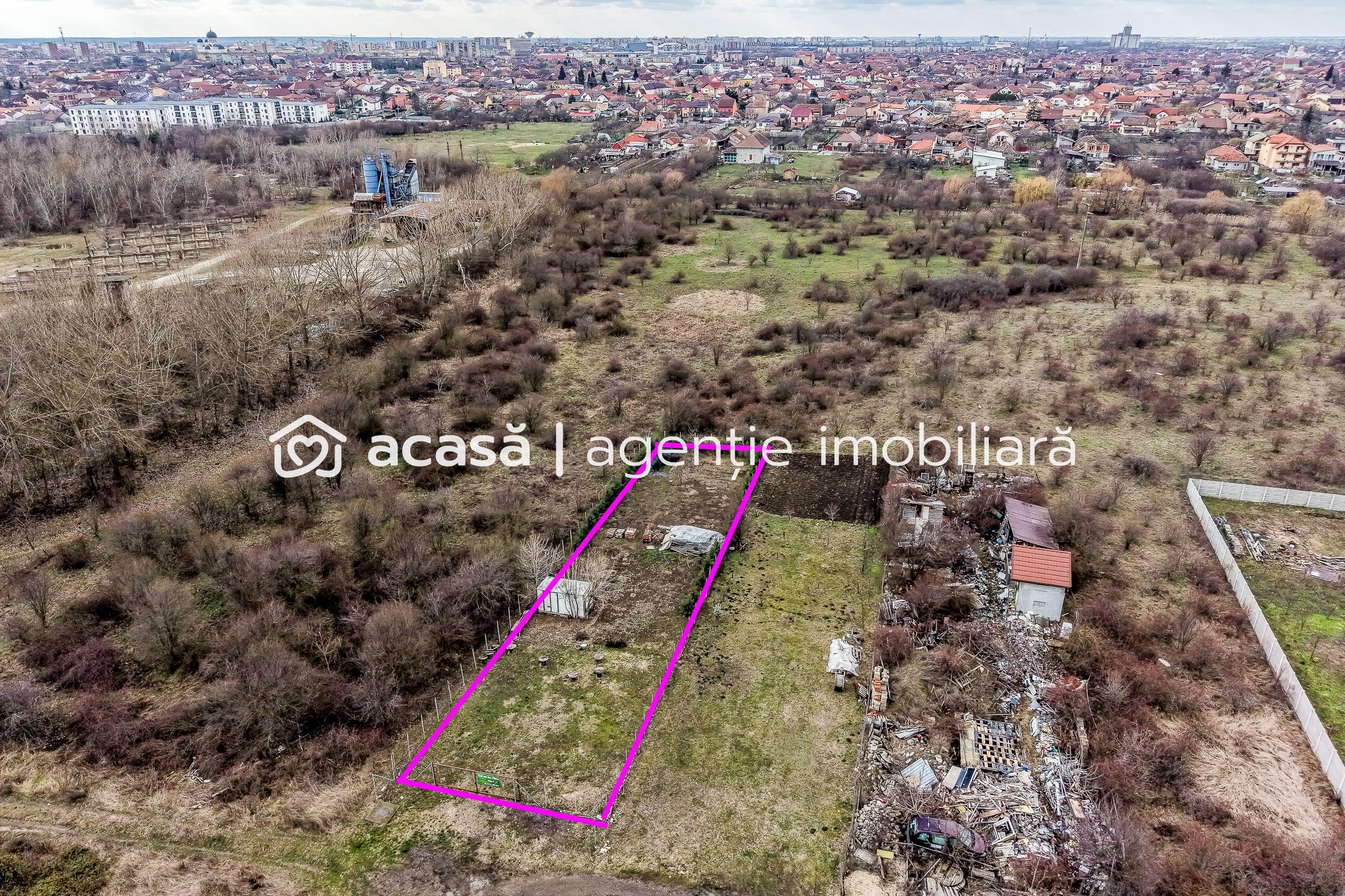 Teren 906 mp Arad, preț sub localitățile limitrofe. - 4