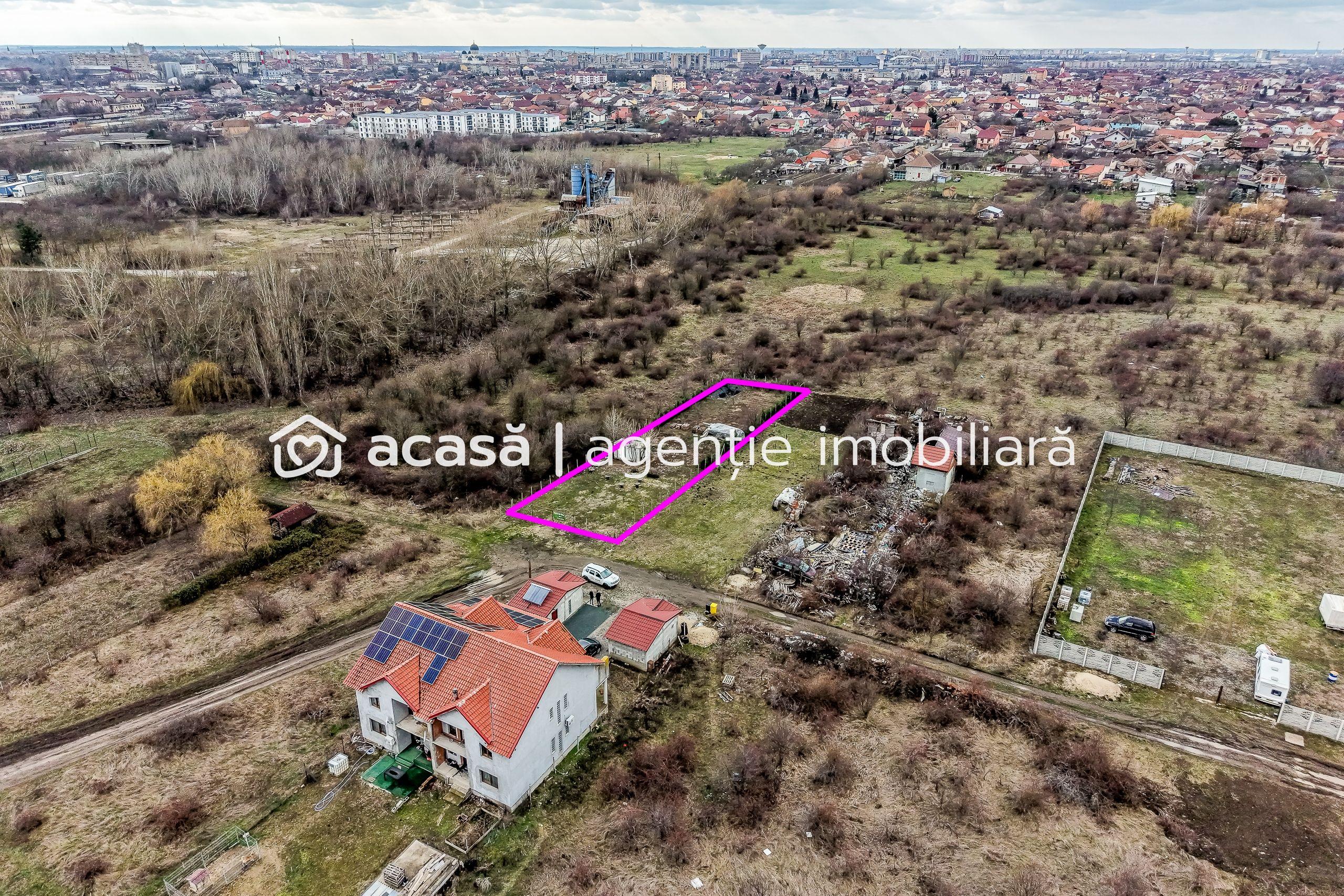Teren 906 mp Arad, preț sub localitățile limitrofe. - 10