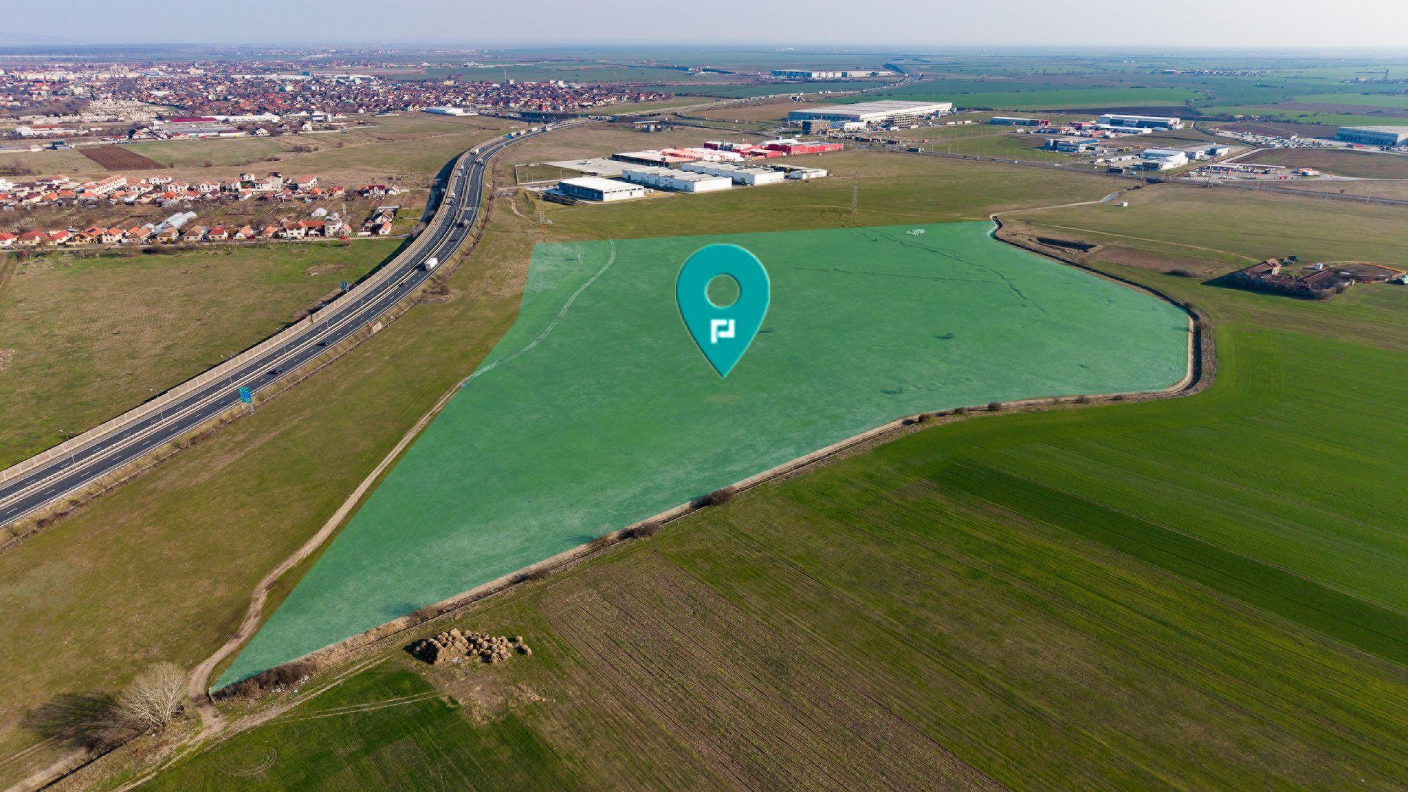 Teren de 107,000mp în zona industrială Zădareni - 1