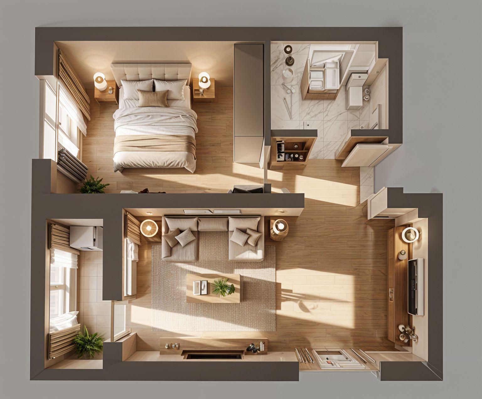 Apartament 2 camere bloc finalizat - Militari Residence - 1