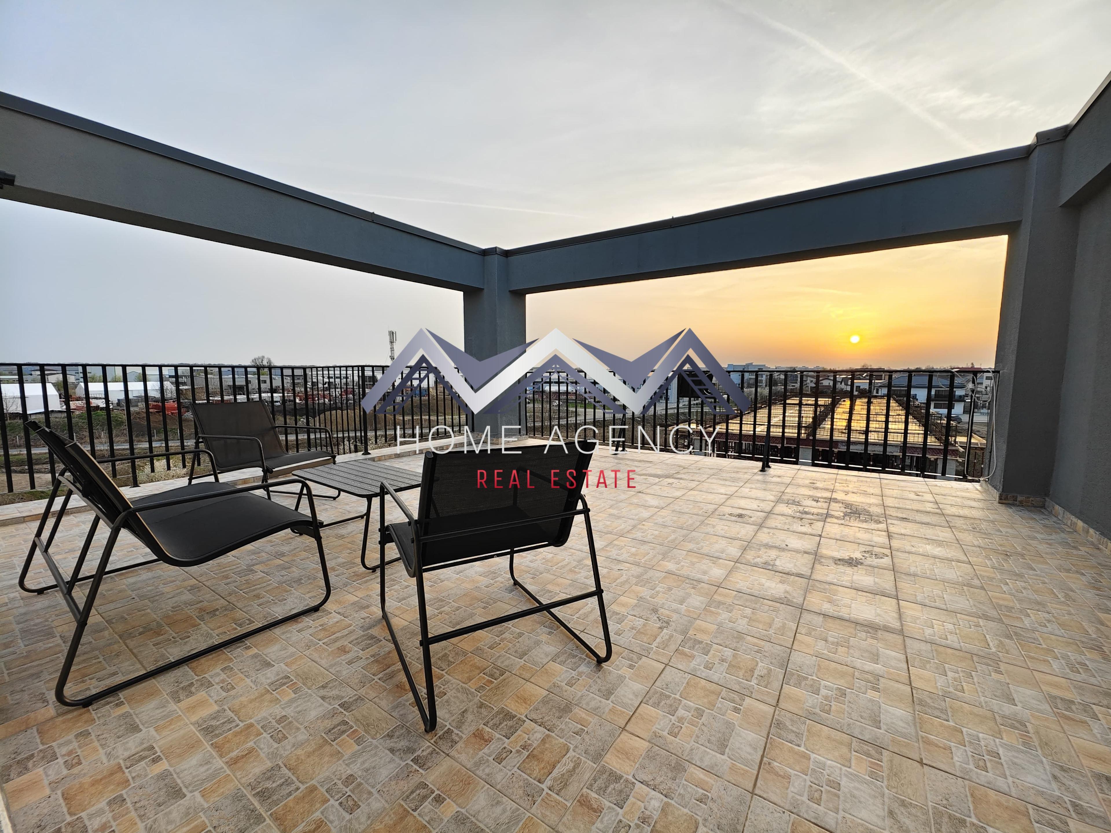 Apartament 2 camere Otopeni + terasă 30 mp | prima închiriere - 1