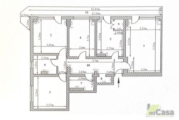 Apartament 4 Camere - Micro 18, Vis-a-Vis de Spitalul Județean, Galați - 5