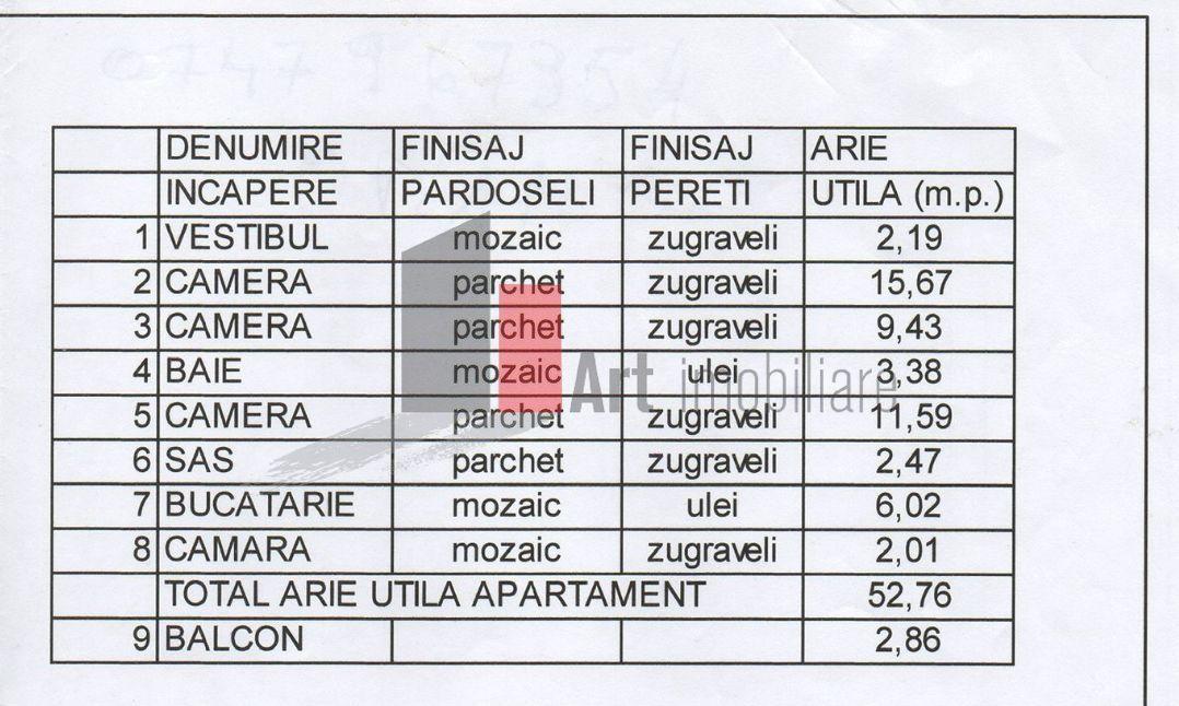 APARTAMENT DE 3 CAMERE - VATRA LUMINOASA - 12