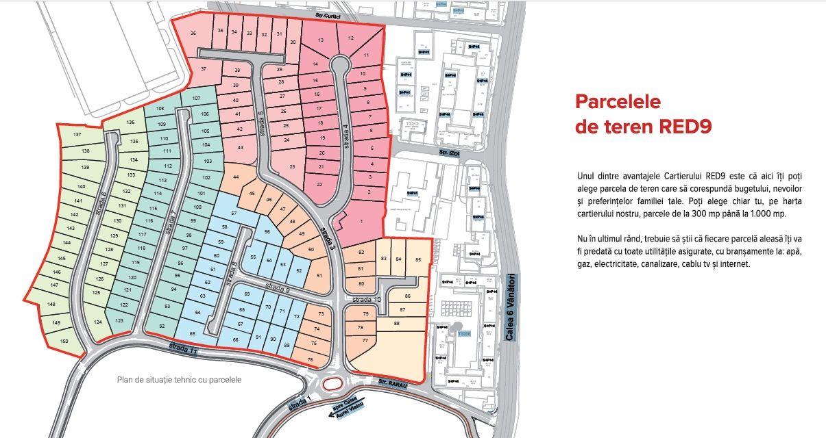 Teren pentru construcție de case, în ARED CITY. - 3