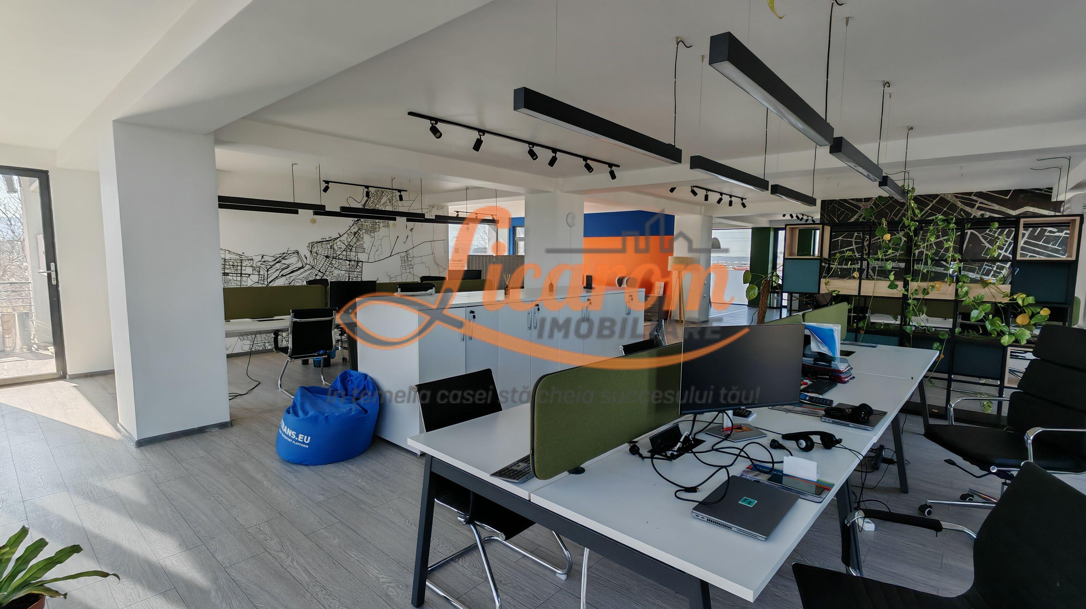 190 mp,Spatiu de Birouri/ Call Center/IT, Fitness,1980 euro/luna - 5