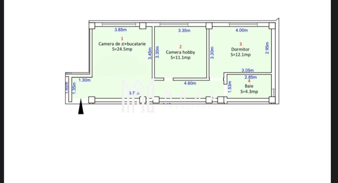 Apartament 2 Camere | Decomandat | Loc de parcare | O.Goga - 9