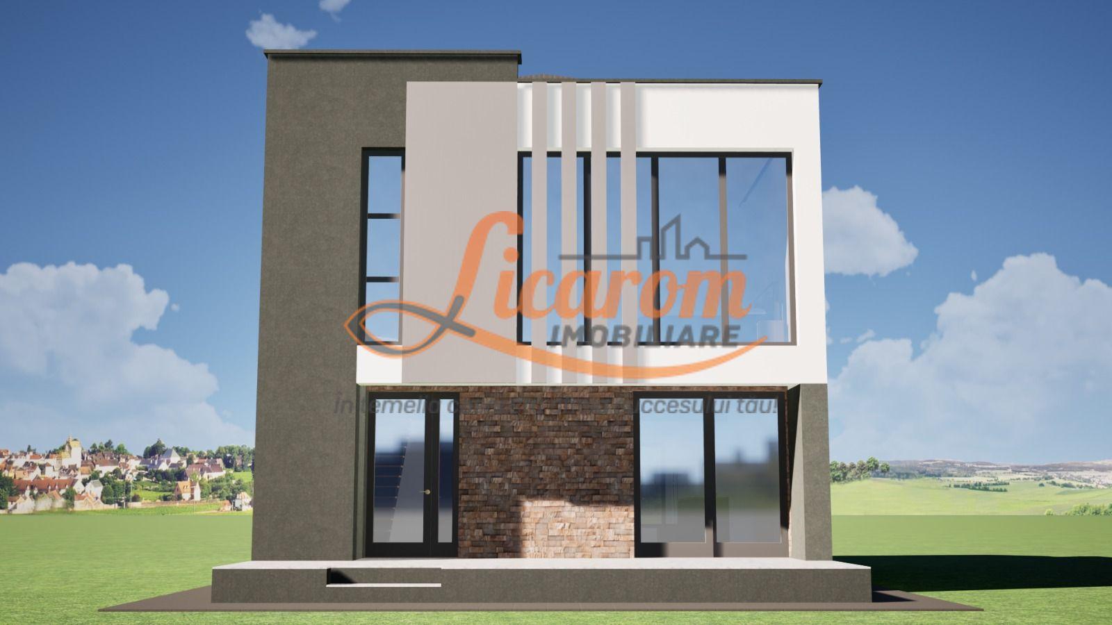 Vila LUX Parter+Etaj(stil mediteranean) in Sanpetru Calea Harmanului - 1