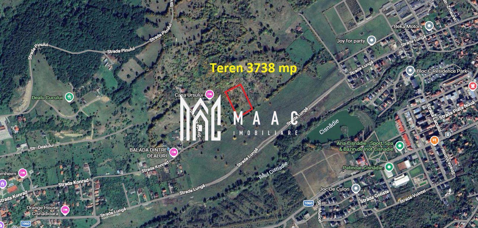 Teren intravilan 3738 mp Puz Cisnadioara INVESTITIE - 2