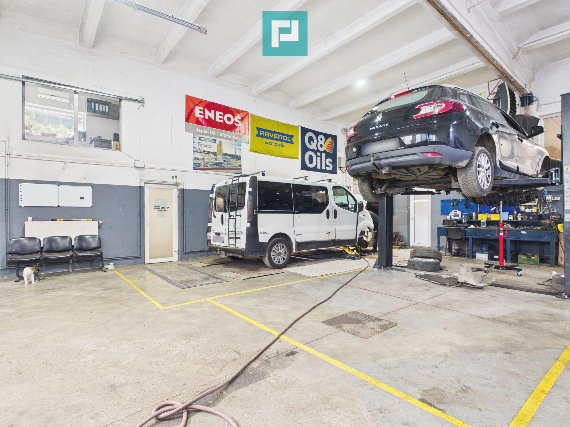 HALĂ INDUSTRIALĂ + SERVICE AUTO COMPLET ECHIPAT - 12