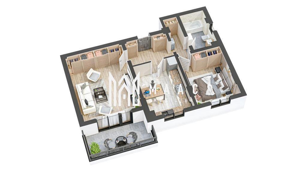 Apartament 2 camere I Nou I Decomandat I Balcon I Hipodrom - 2