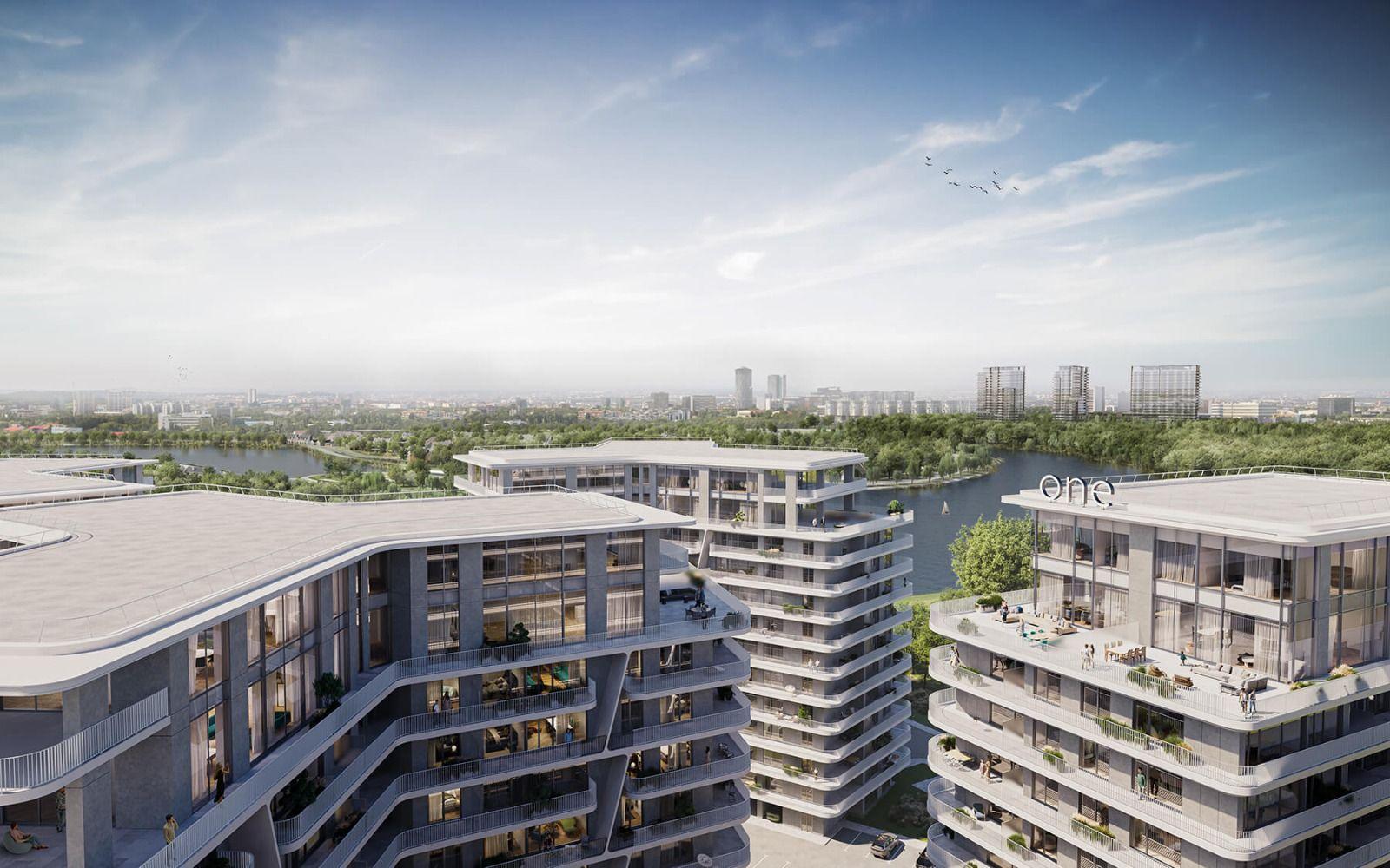 Studio Dublu- One Lake District Apartments- Loc parcare inclus - 5