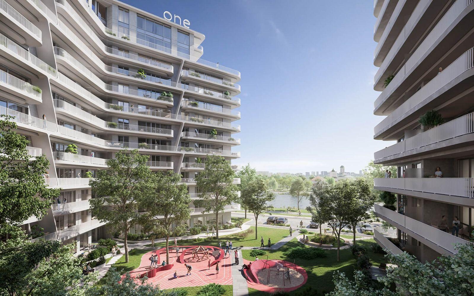 Studio Dublu- One Lake District Apartments- Loc parcare inclus - 8