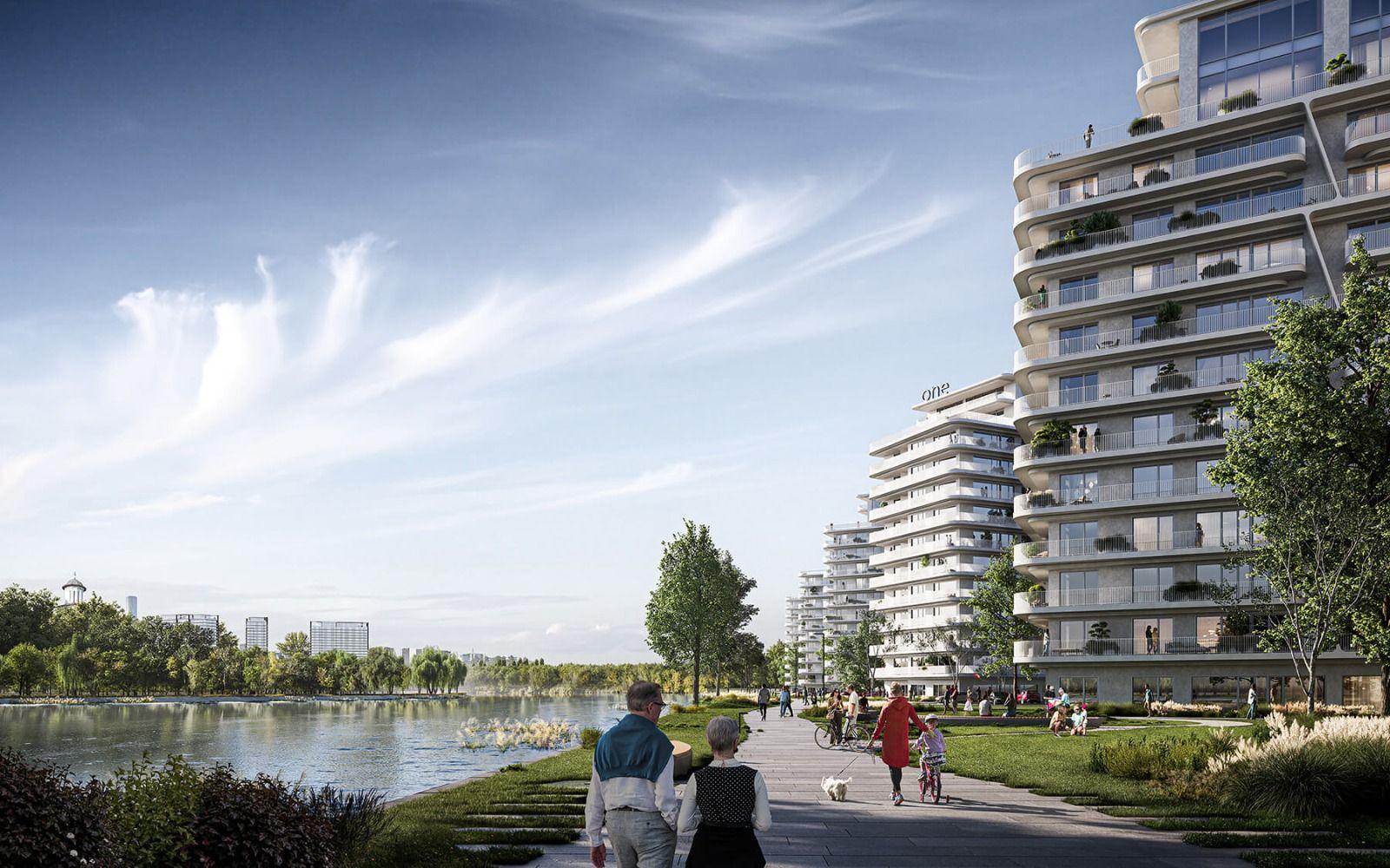 Studio Dublu- One Lake District Apartments- Loc parcare inclus - 6