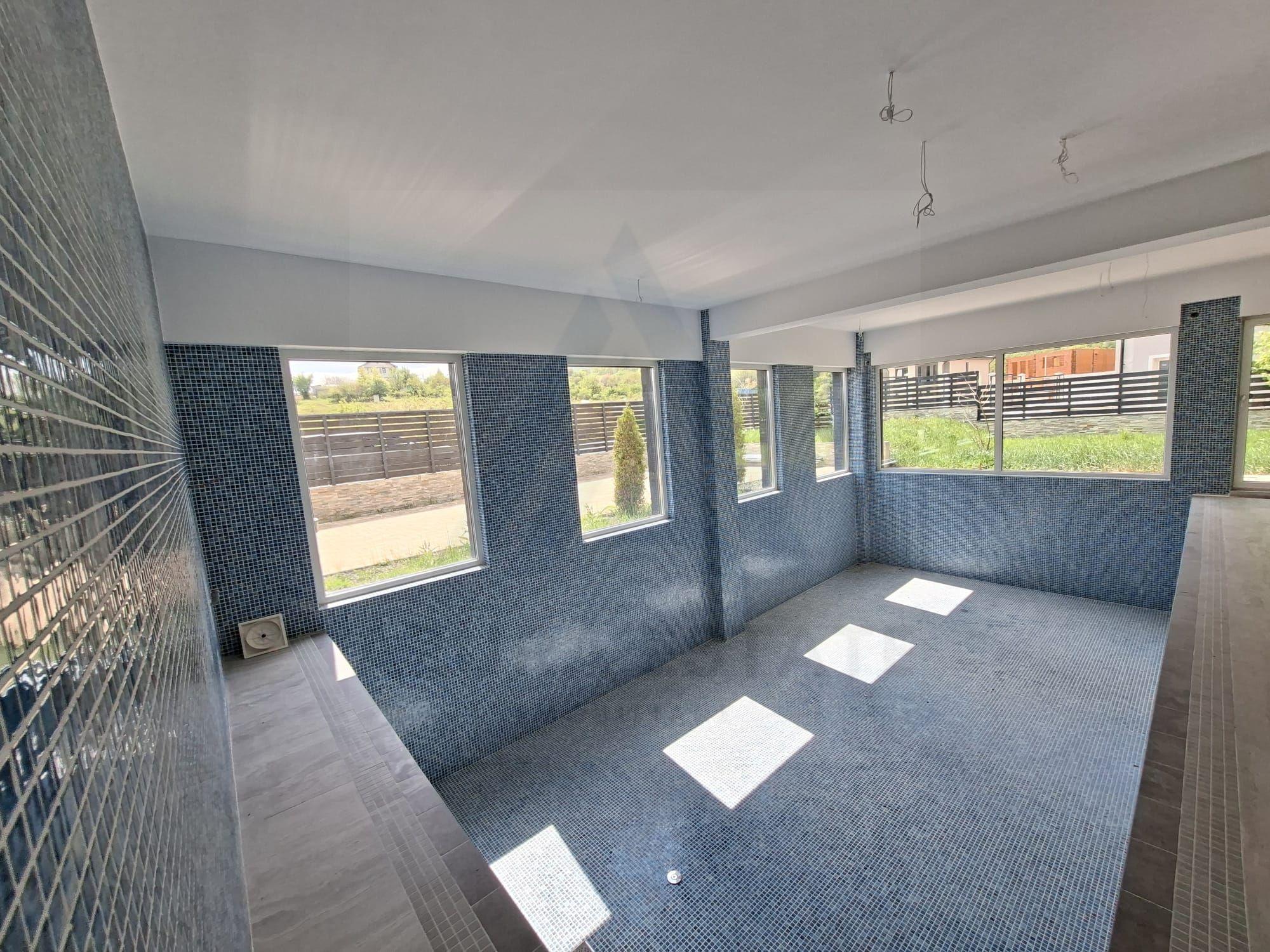 Casă moderna 229 mp utili garaj piscina terasa balcon Cisnadioara - 25