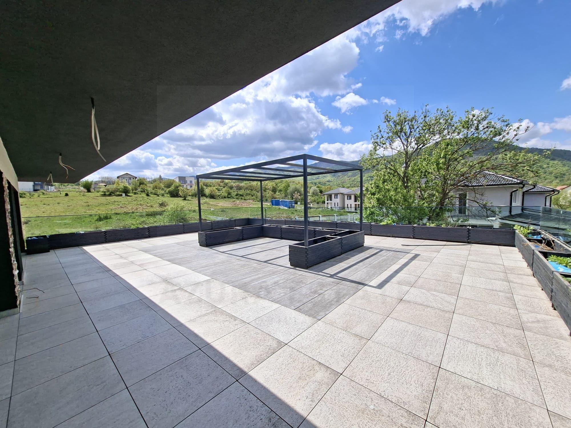 Casă moderna 229 mp utili garaj piscina terasa balcon Cisnadioara - 35