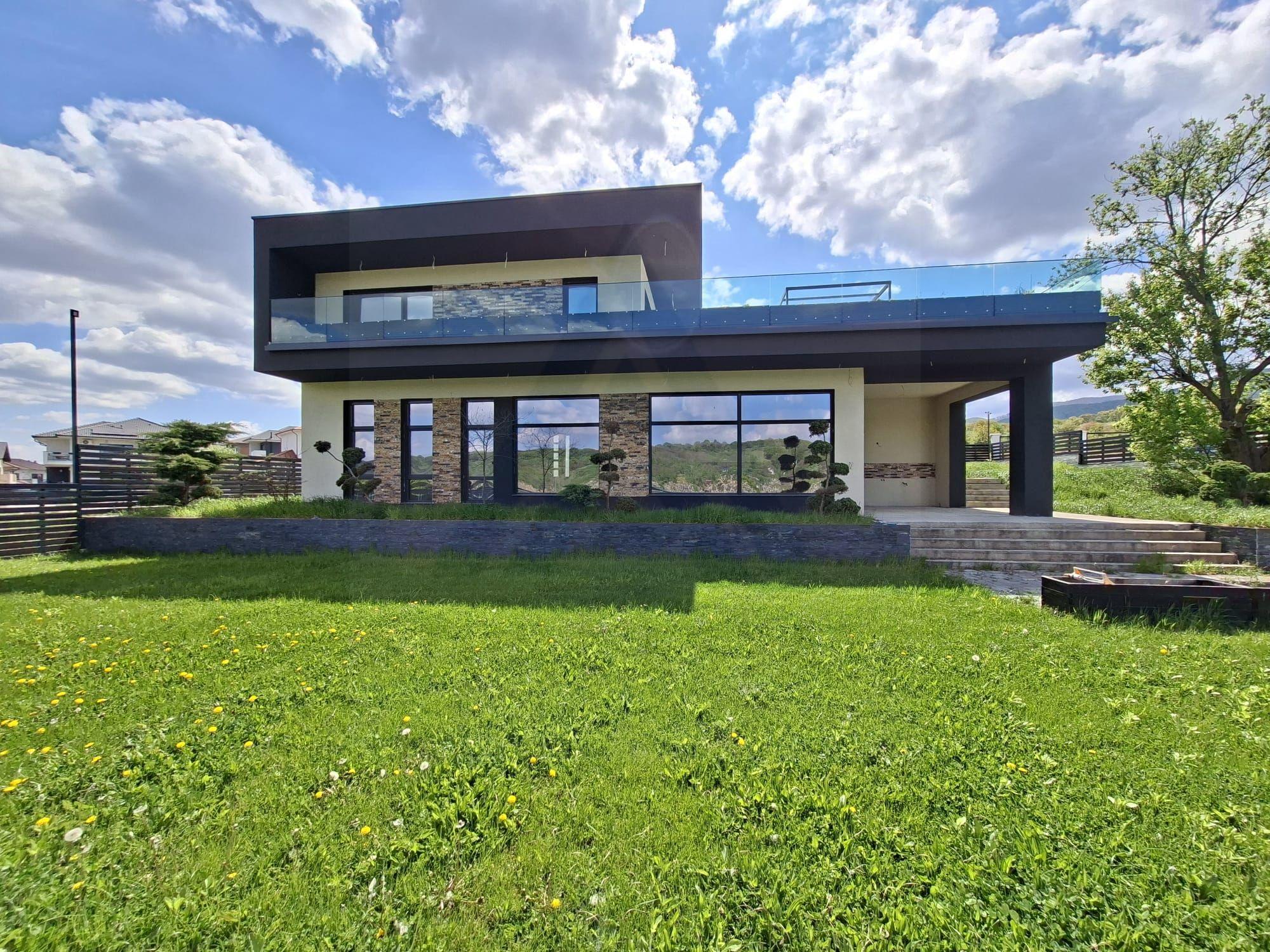 Casă moderna 229 mp utili garaj piscina terasa balcon Cisnadioara - 36