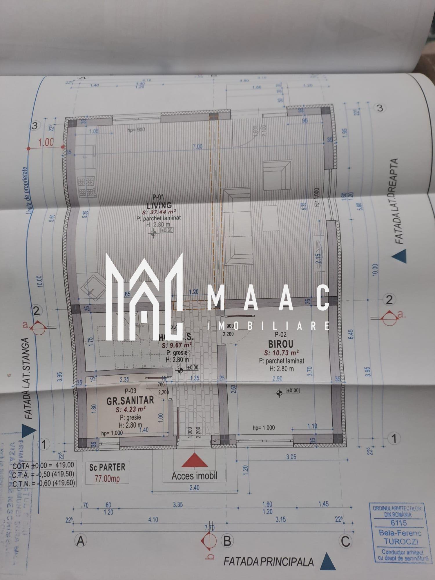 Casă Individuala | 4 camere | 123MPU | Șura Mică - 7