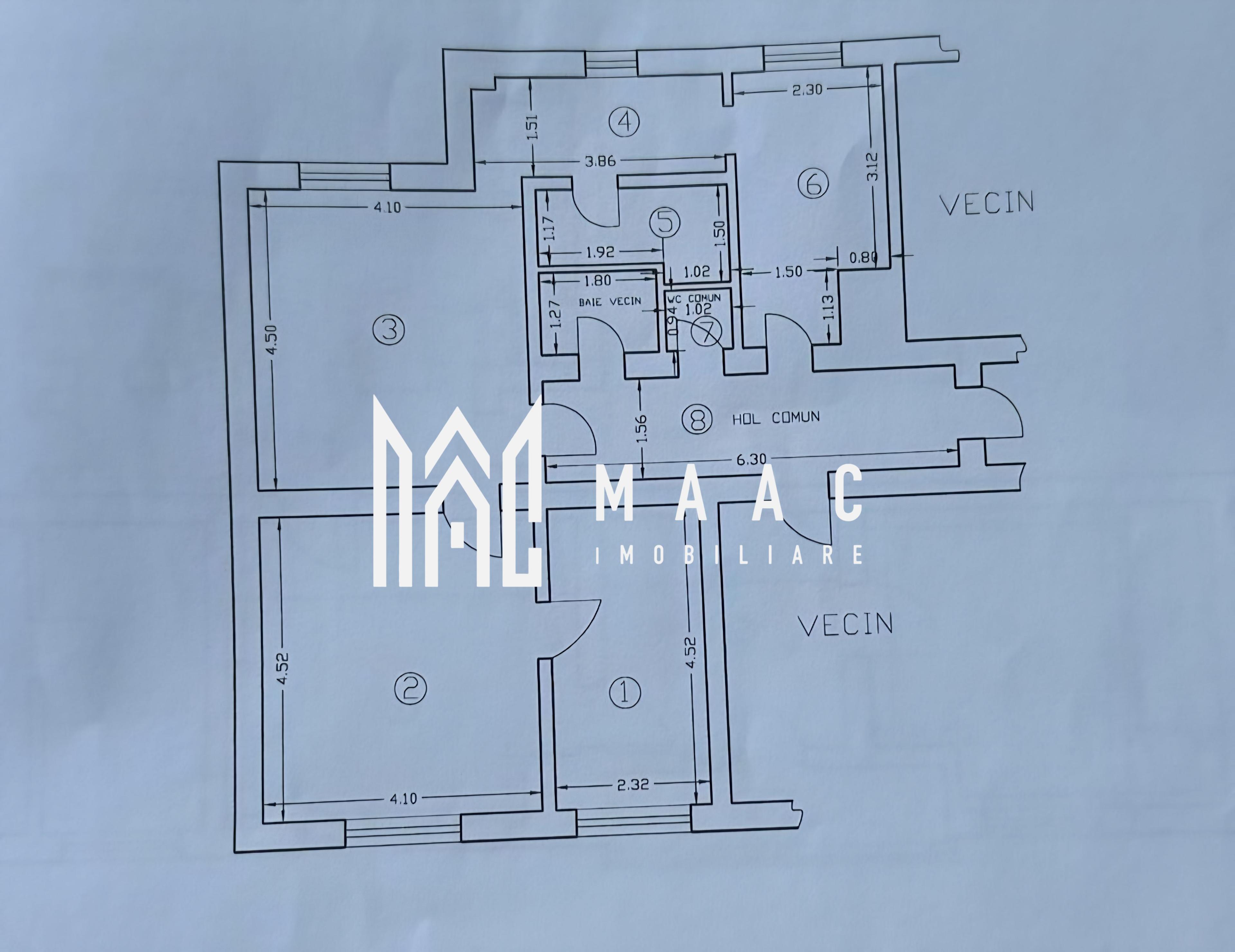 Apartament 3 camere | Etaj 1 | Renovat | Ultracentral - 14