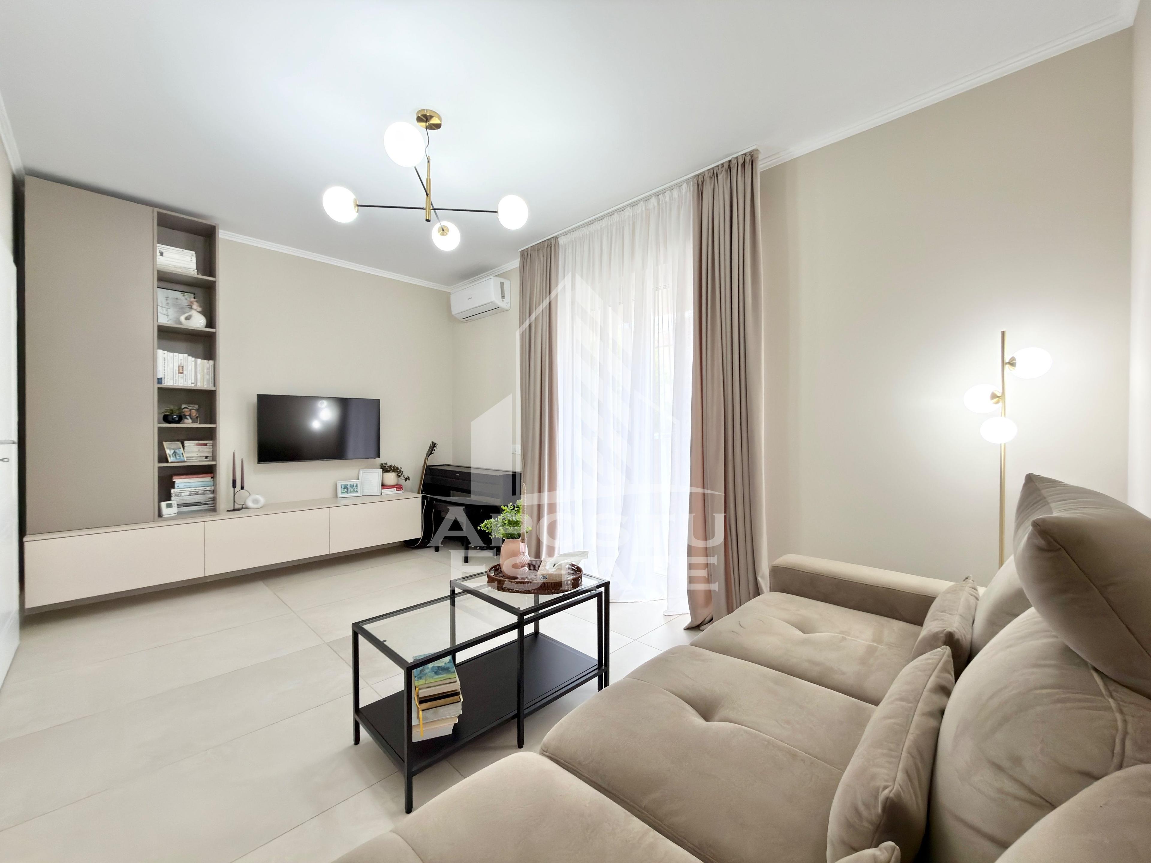 Apartament cu 2 camere mobilat si utilat decomandat in Giroc la asfalt - 1