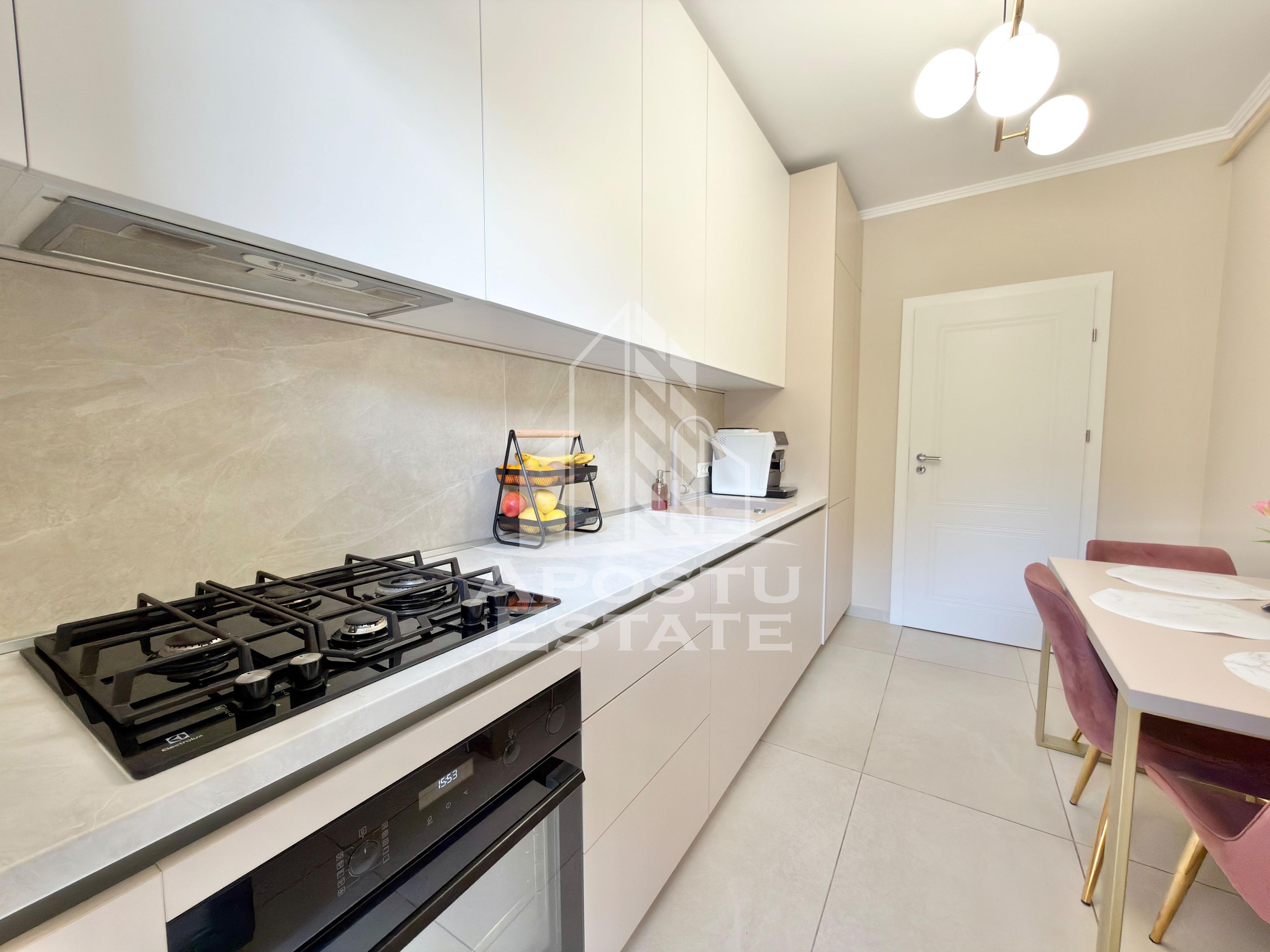 Apartament cu 2 camere mobilat si utilat decomandat in Giroc la asfalt - 9
