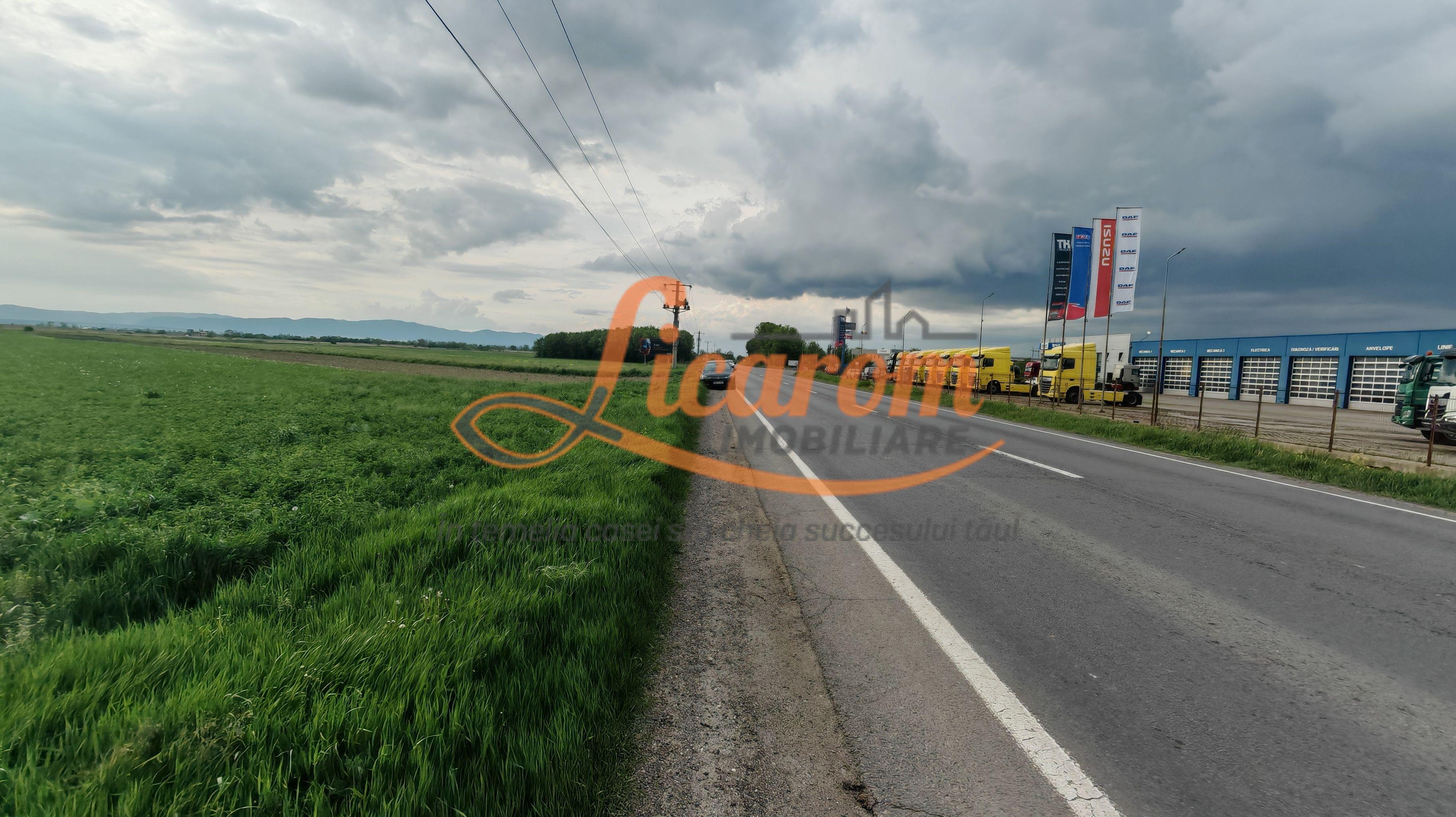 Teren Stupini Calea Feldioarei 4600 mp,front asfalt-DN13 - 5