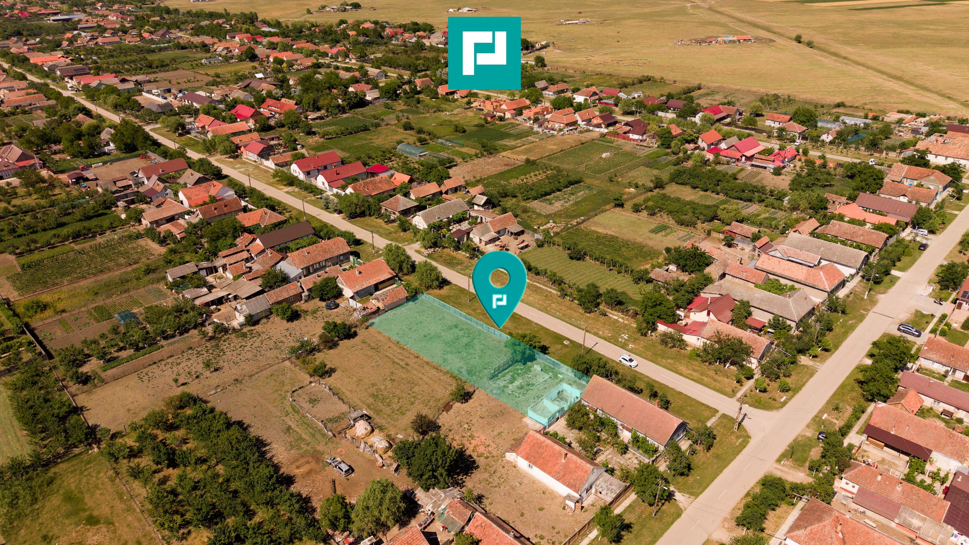Teren intravilan de 1492 mp în Nădab - 1