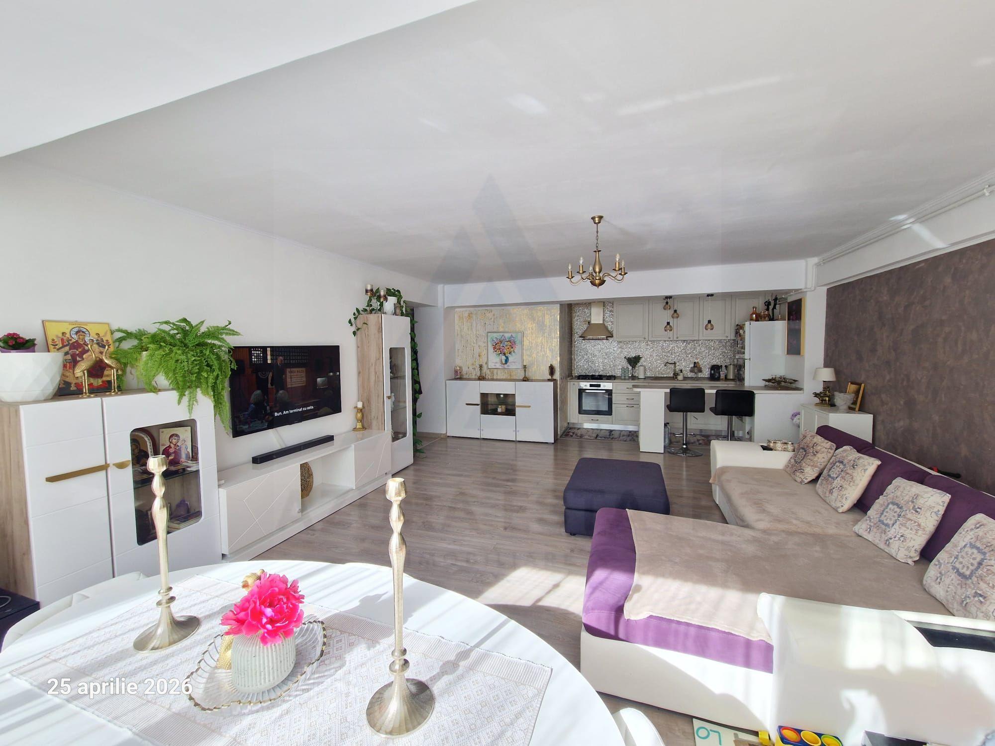 Apartament modern 3 camere 80 mp utili etaj 1 zona Doamna Stanca - 1