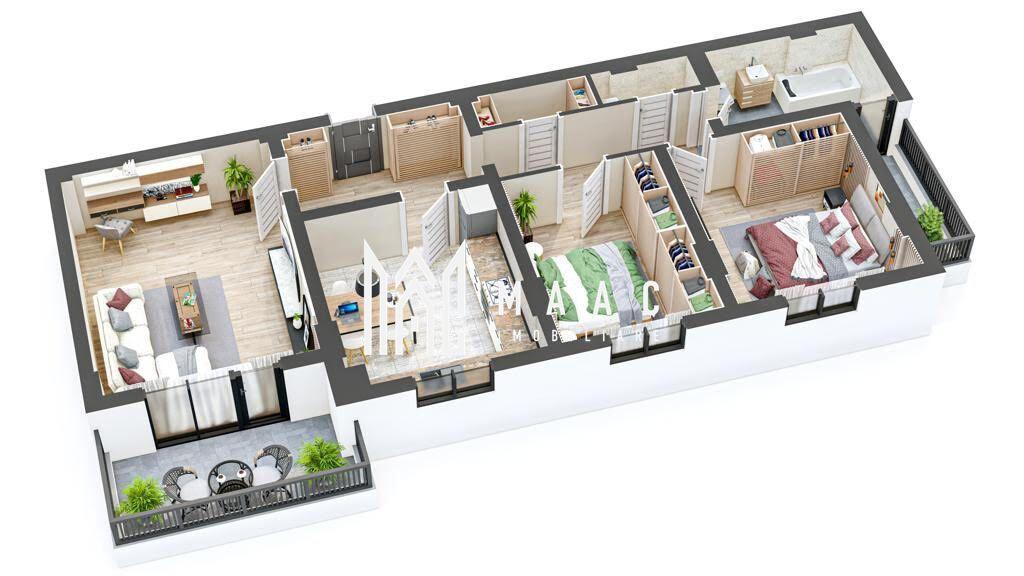 Apartament 4 camere I Nou I Decomandat I Balcon I Hipodrom - 2