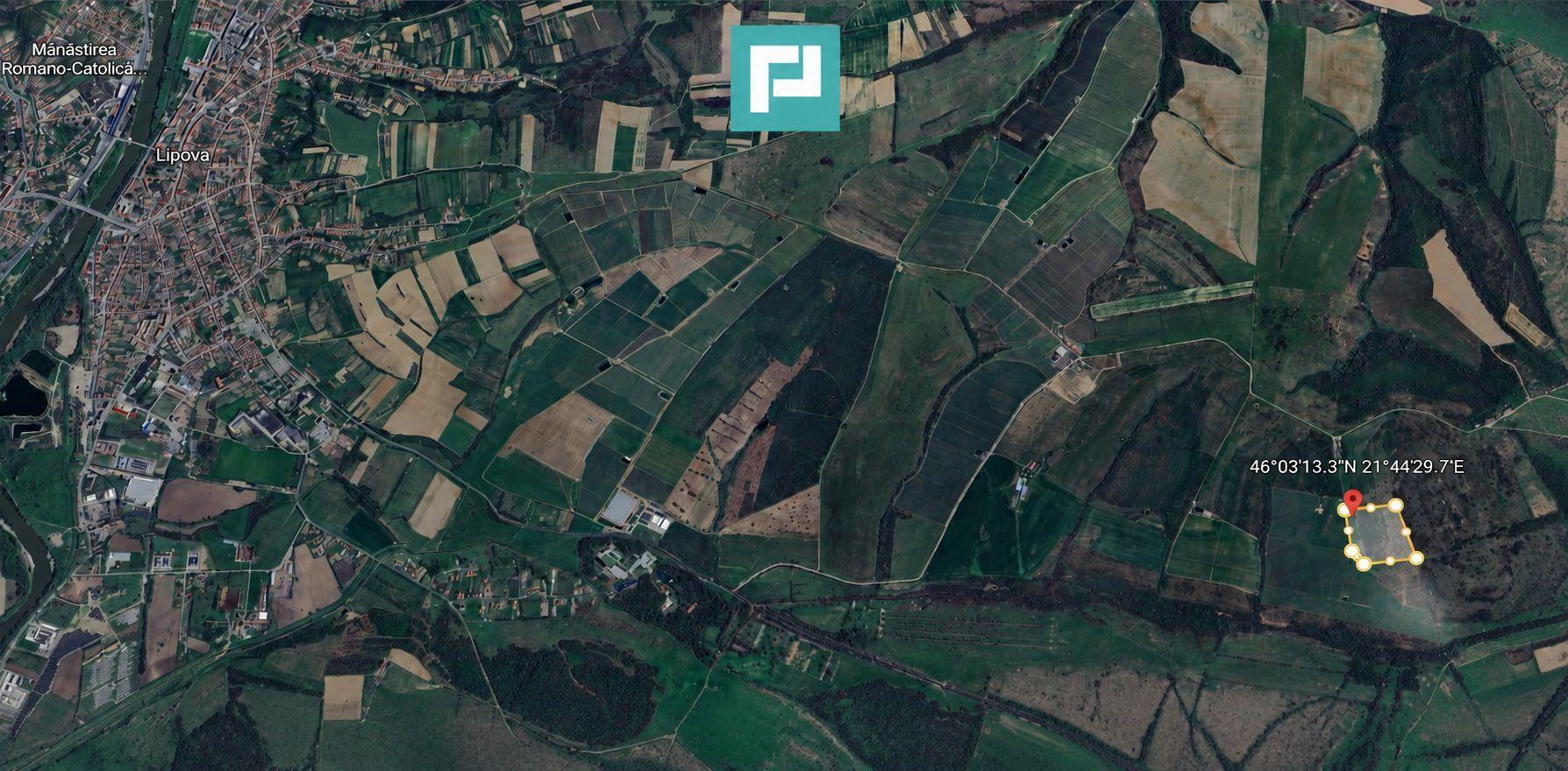 Teren Extravilan 4,5 hectare in Lipova - 3