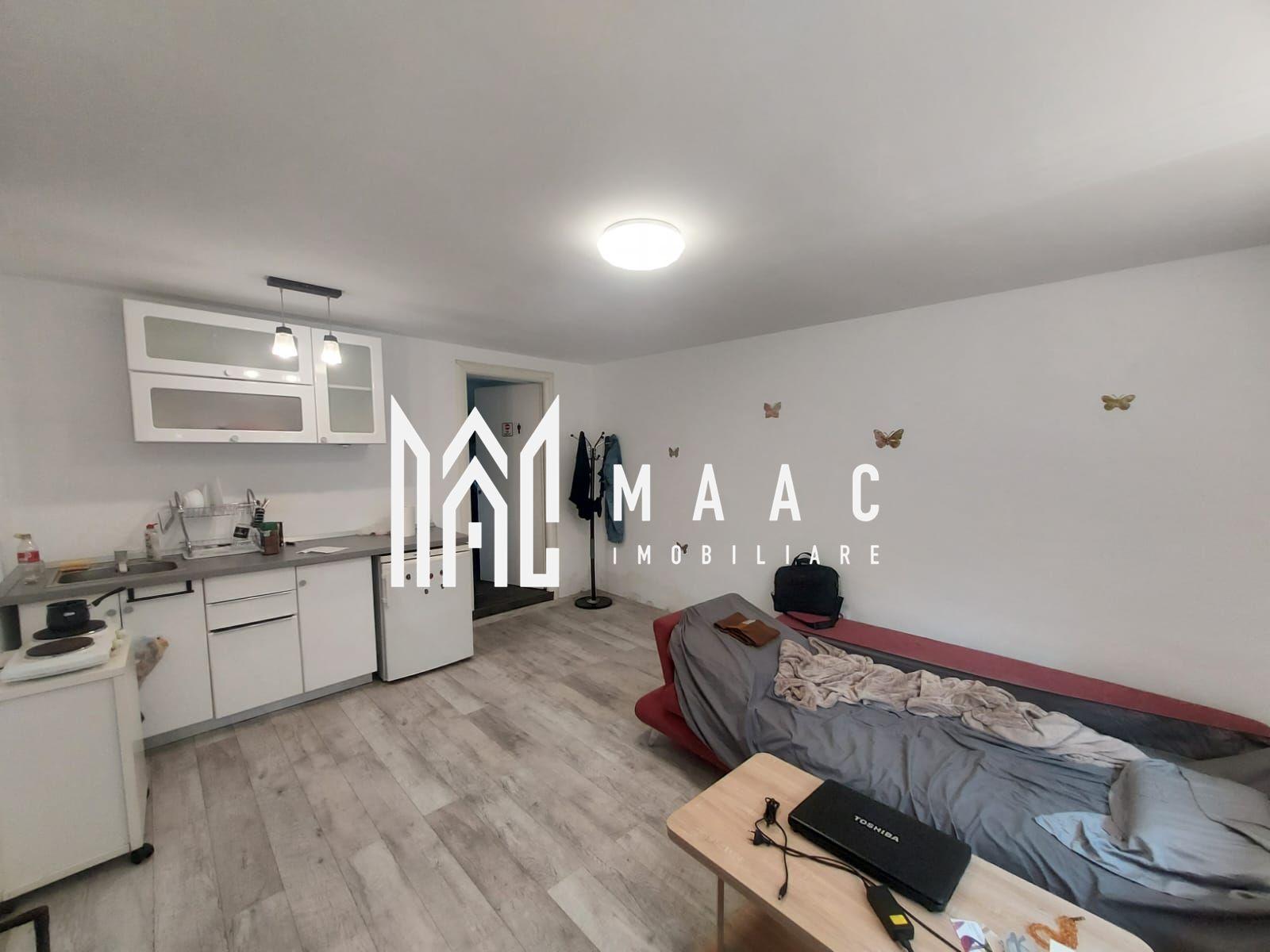 Apartament 1 cameră | Sub Arini, Sibiu | 26 mp, curte, - 1