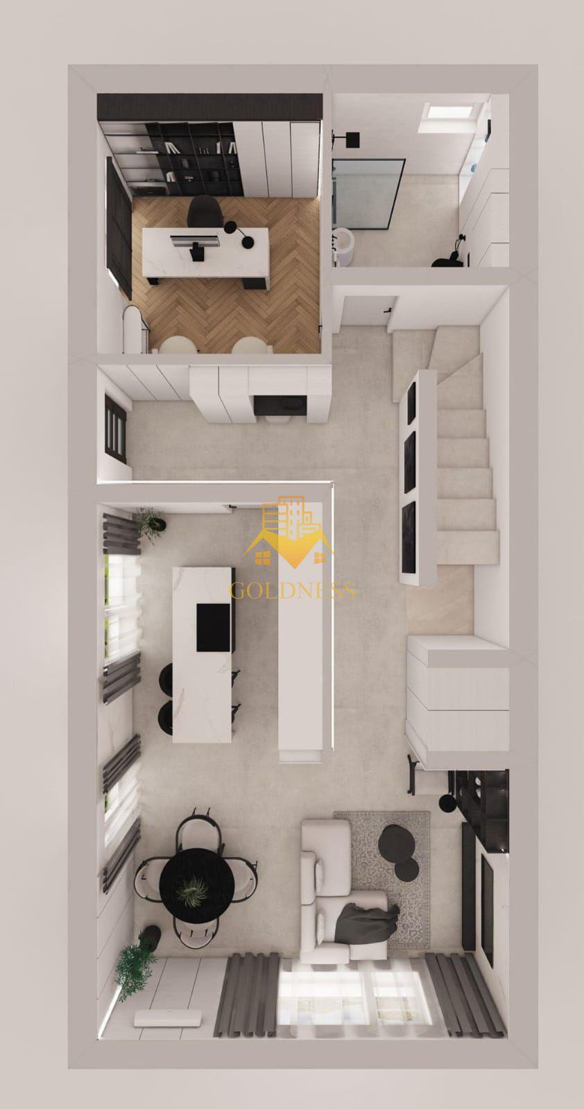 Duplex semifinisat, Dambul Rotund Zona SC Emil ISAC,Alexandru Odobescu - 12