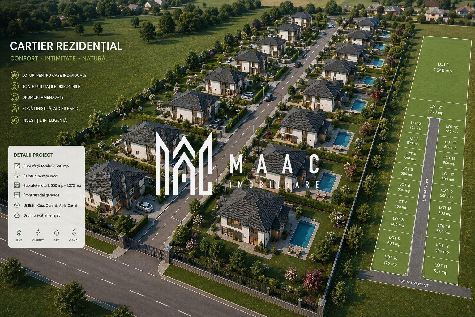 Teren extravilan 500 mp | Daia, Sibiu | curent, Carte Funciară - 6