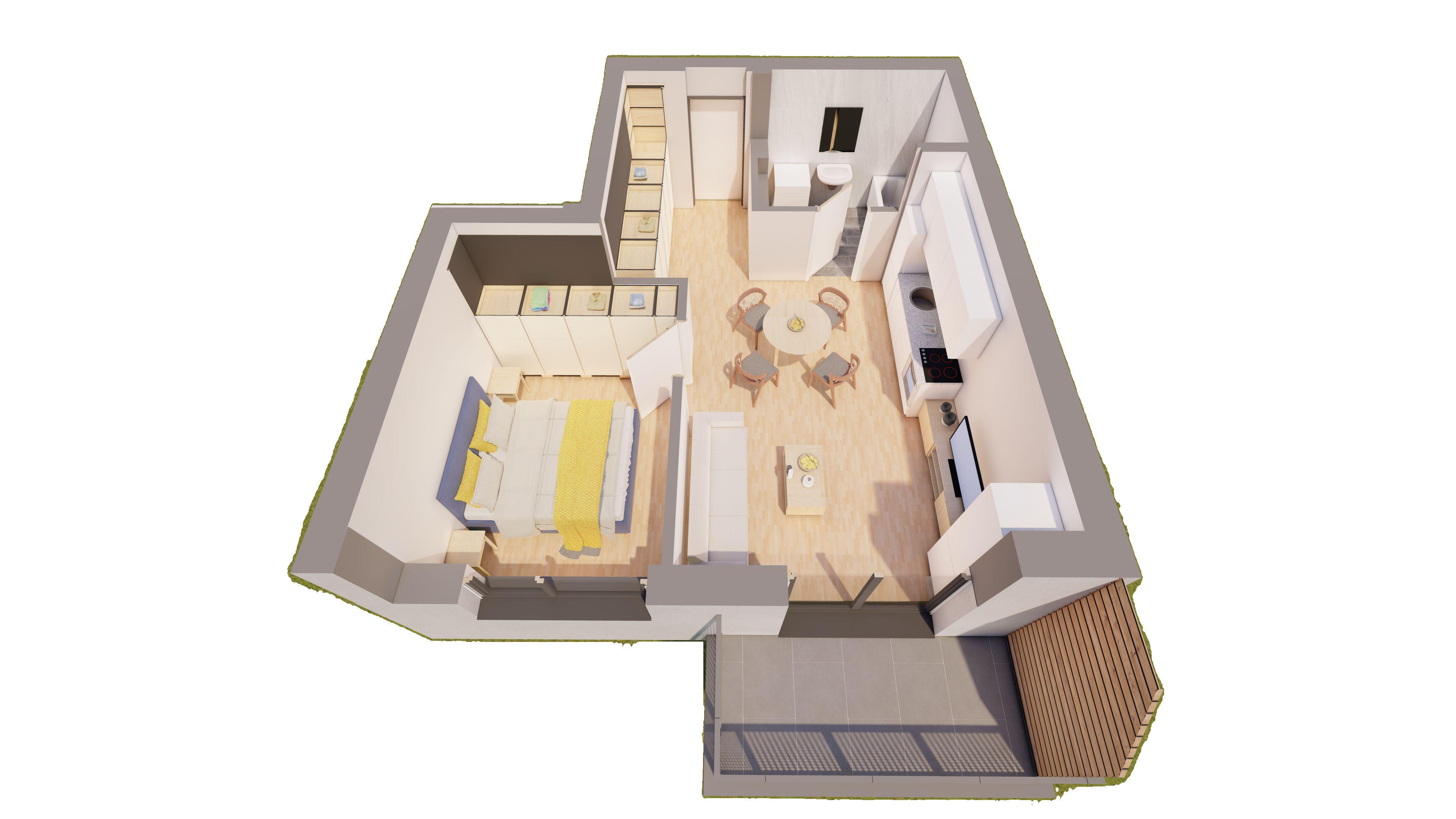 APARTAMENT NOU DE VANZARE – ARED LANGA AFI - direct de la dezvoltator - 8