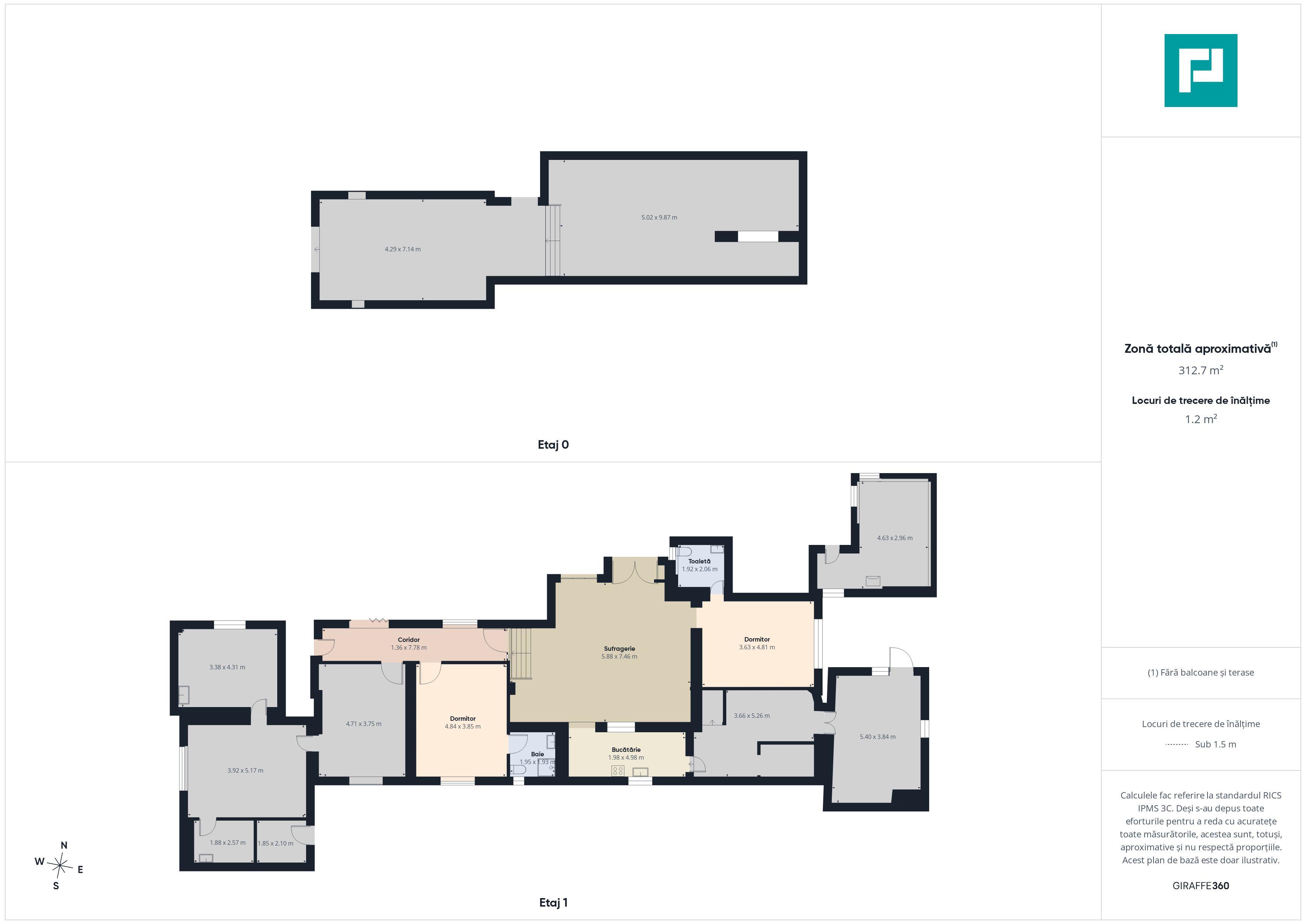 Conac rustic cu 7 camere în Covăsânț și teren 9 ha - 8
