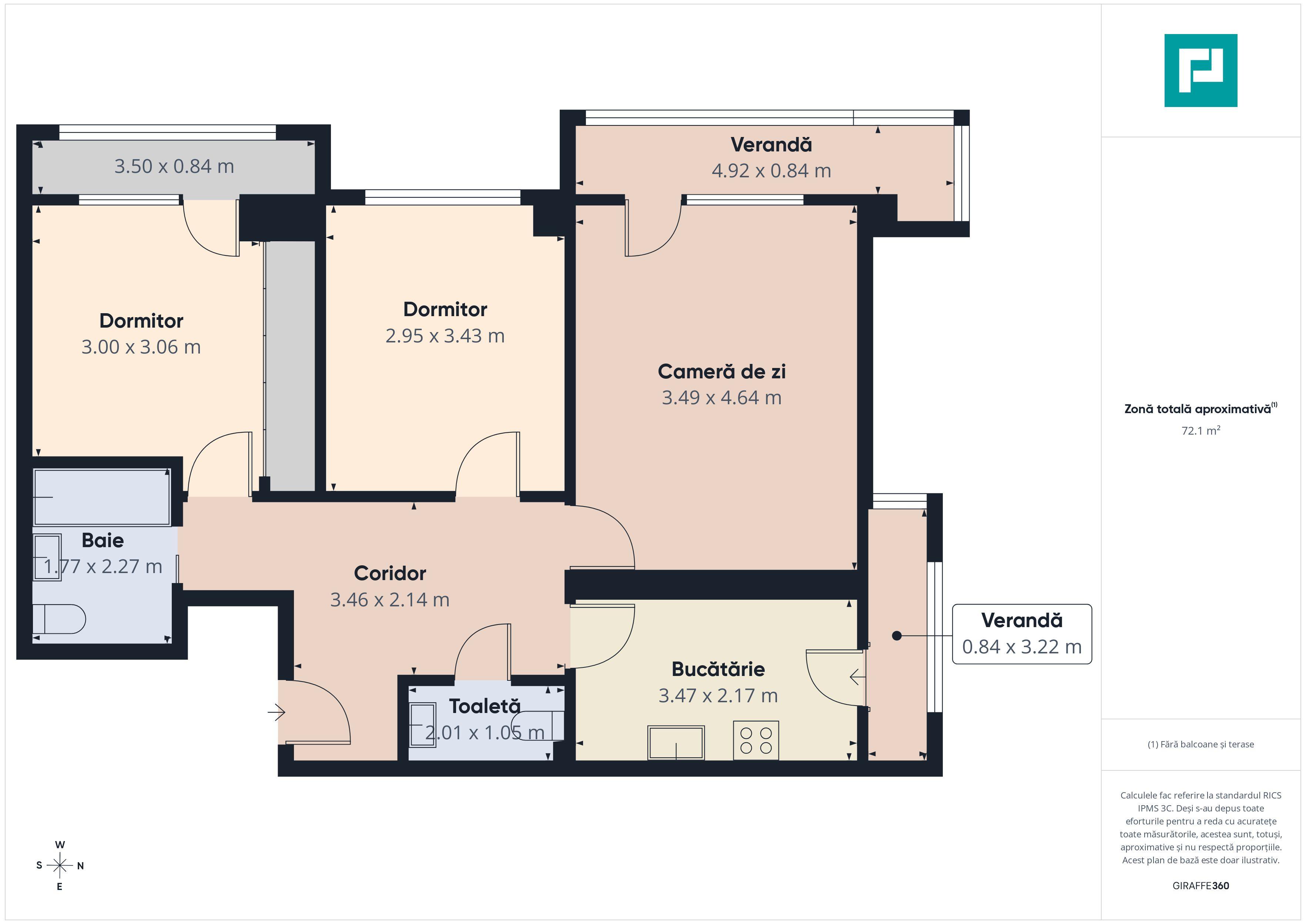 Apartament 3 camere | Sălaj – Confort Urban - 6