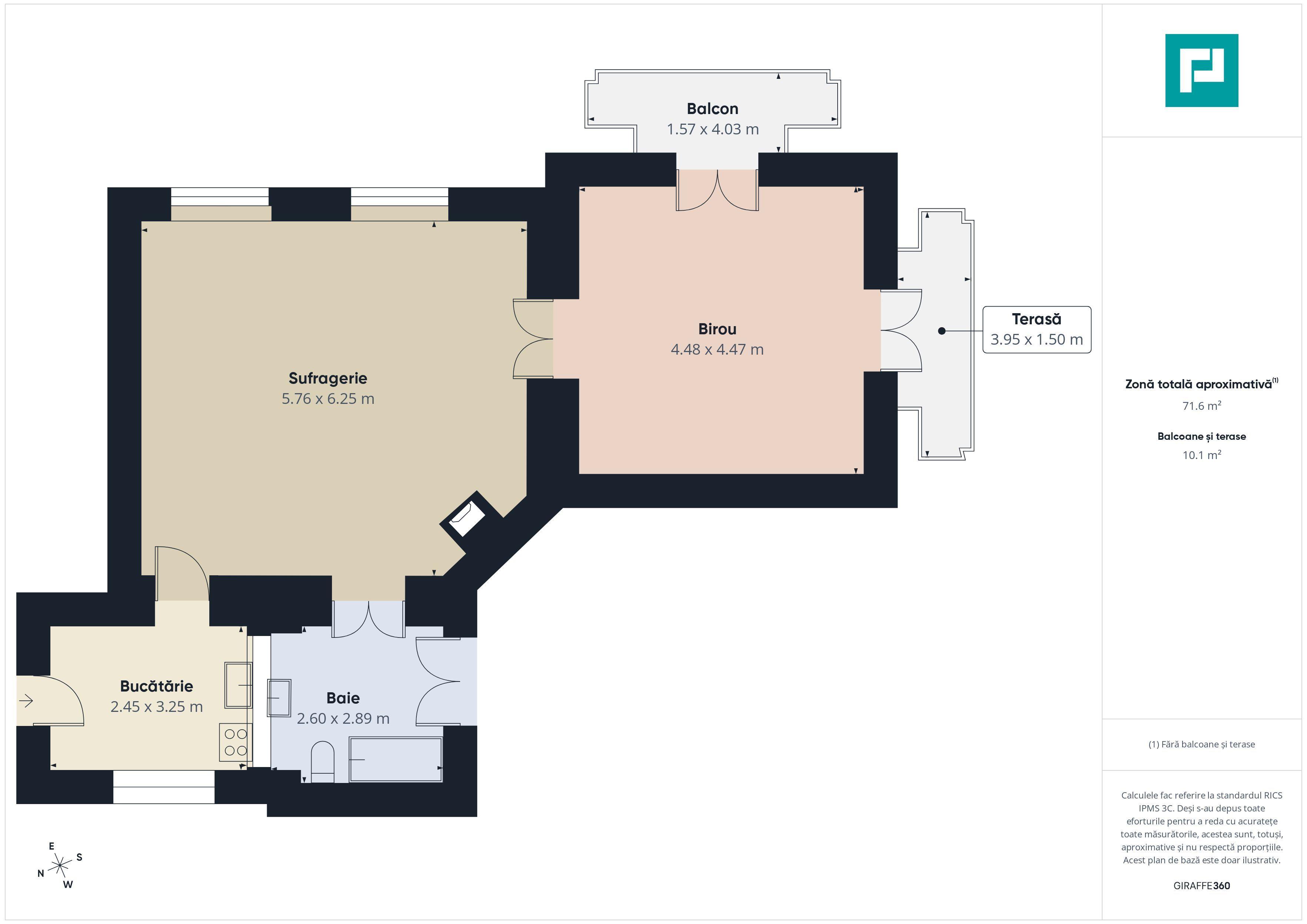 Apartament emblematic in Palatul Cenad, Arad - 8