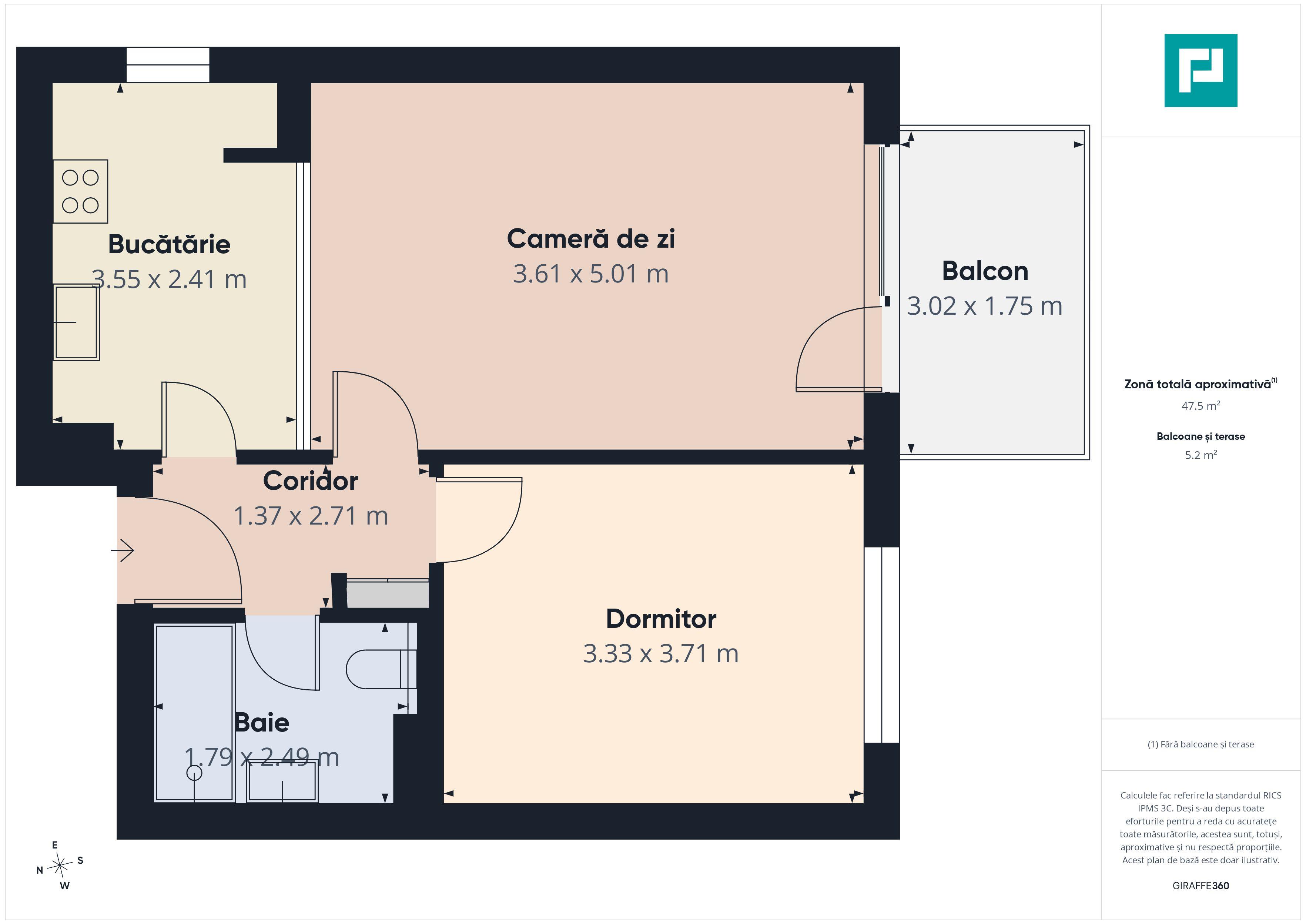 Închiriere 2 Camere | Nusco City Faza 2 | - 8