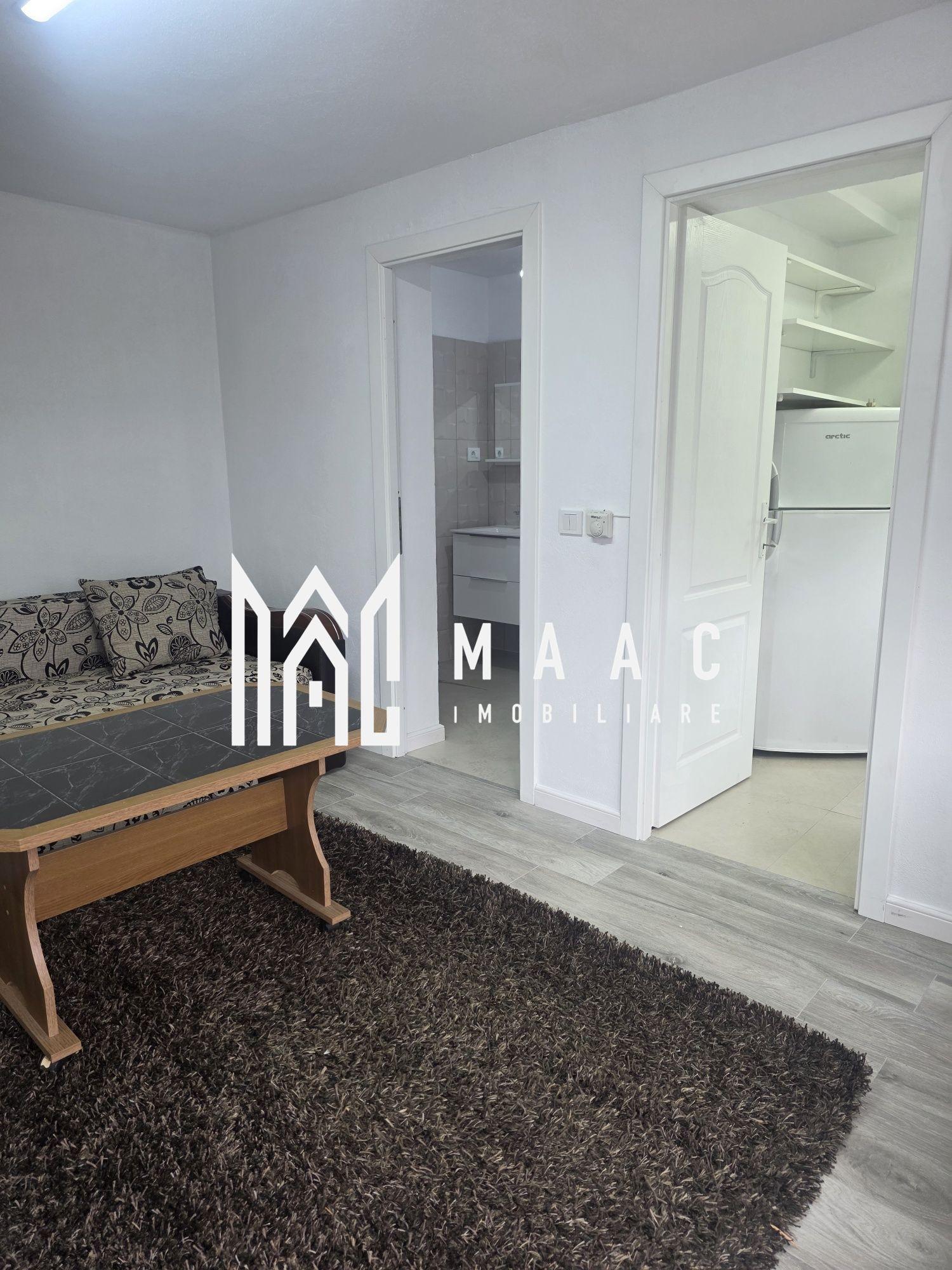 Garsonieră de închiriat | Terezian, Sibiu | 18 mp, parter - 2