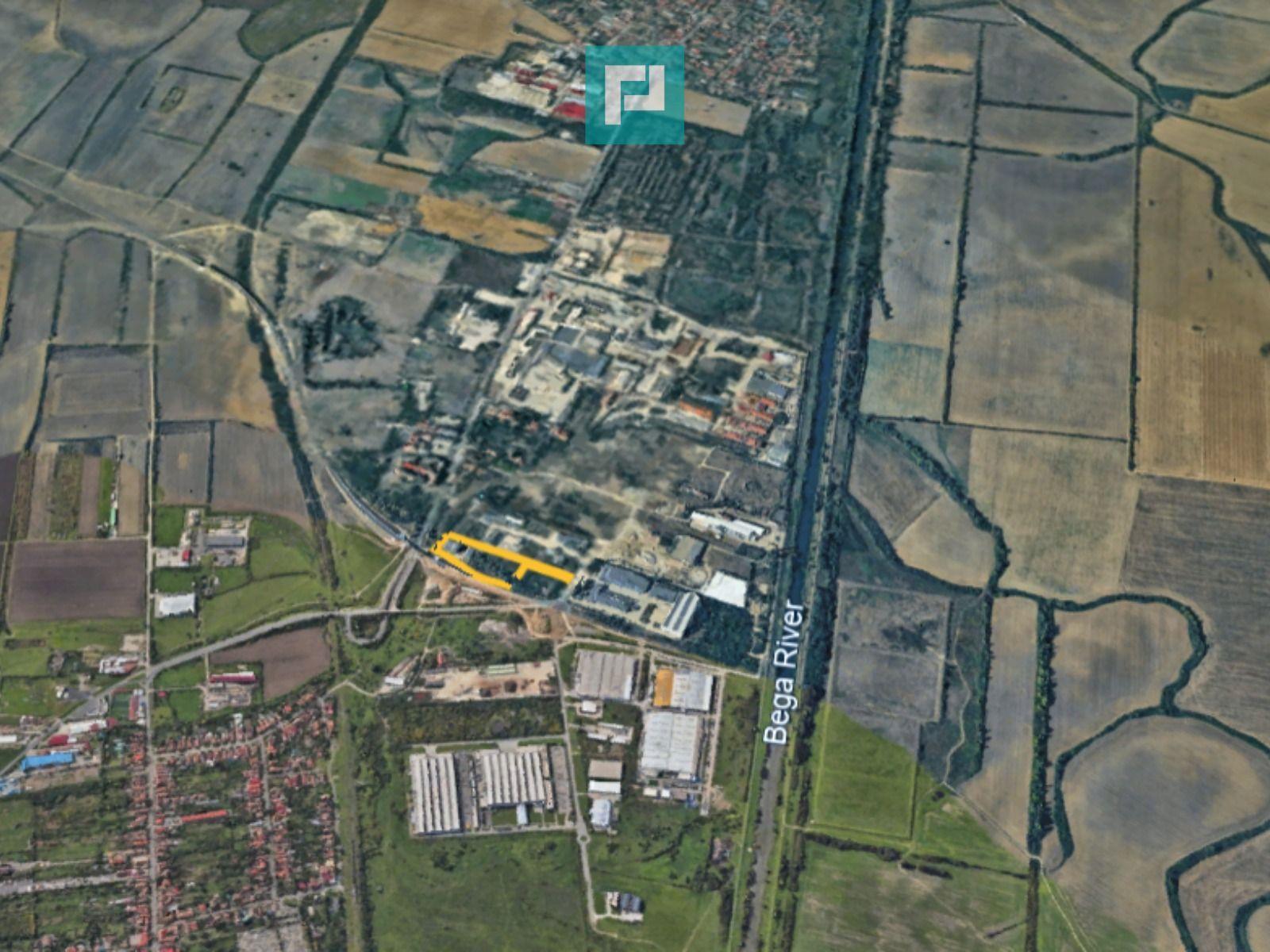 Teren industrial 17.934 mp cu 3 clădiri - 2