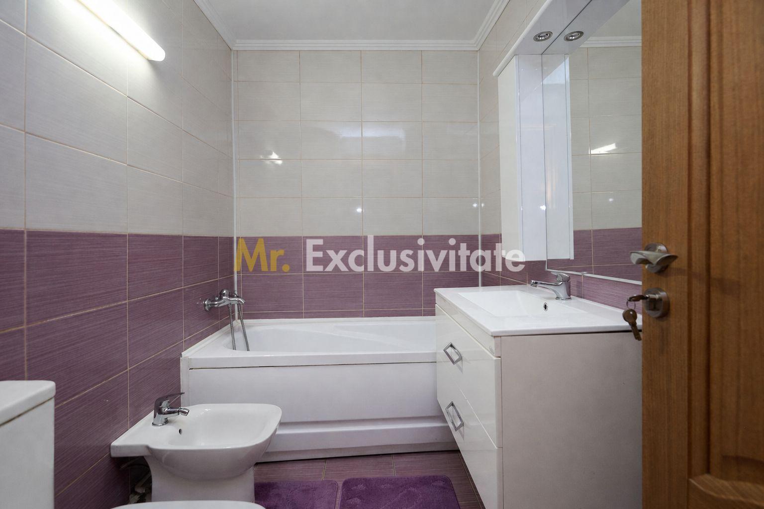 Apartament cu 3 camere, 2 băi și balcon închis | Exercițiu - 12