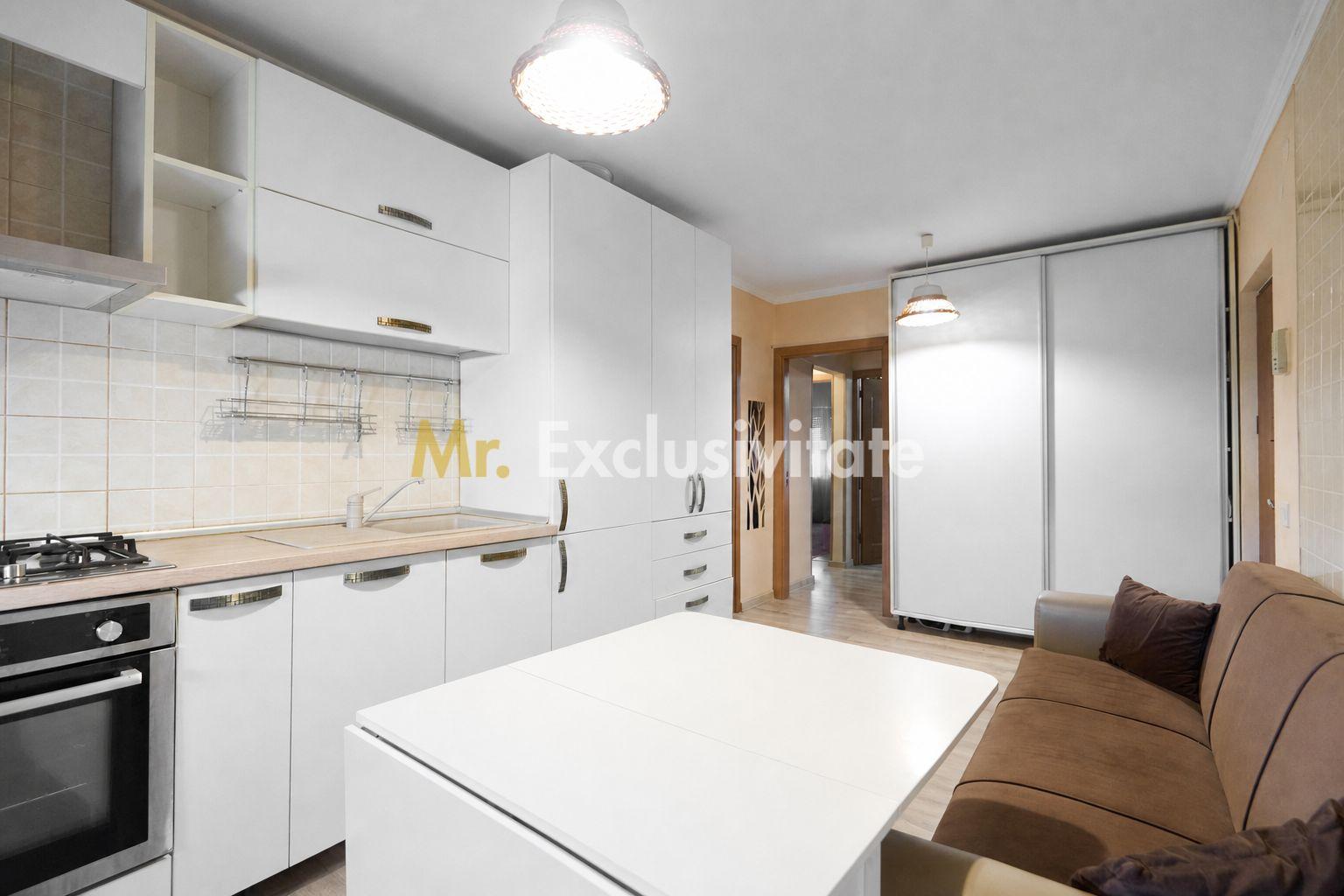 Apartament cu 3 camere, 2 băi și balcon închis | Exercițiu - 2