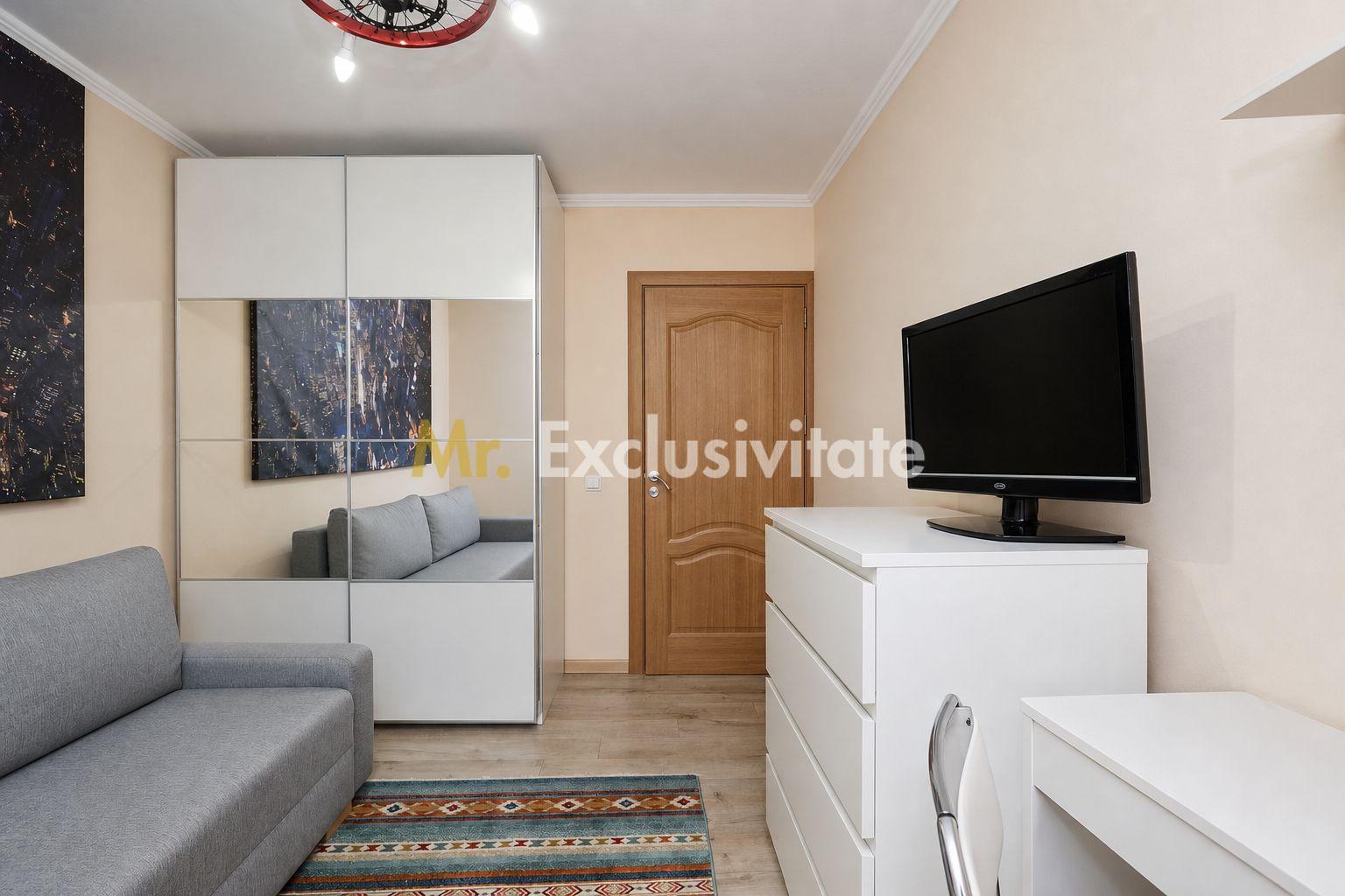 Apartament cu 3 camere, 2 băi și balcon închis | Exercițiu - 11