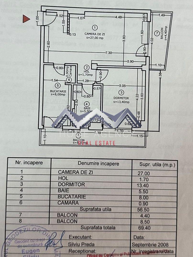 Apartament 2 camere Otopeni central | zona 23 August - 11