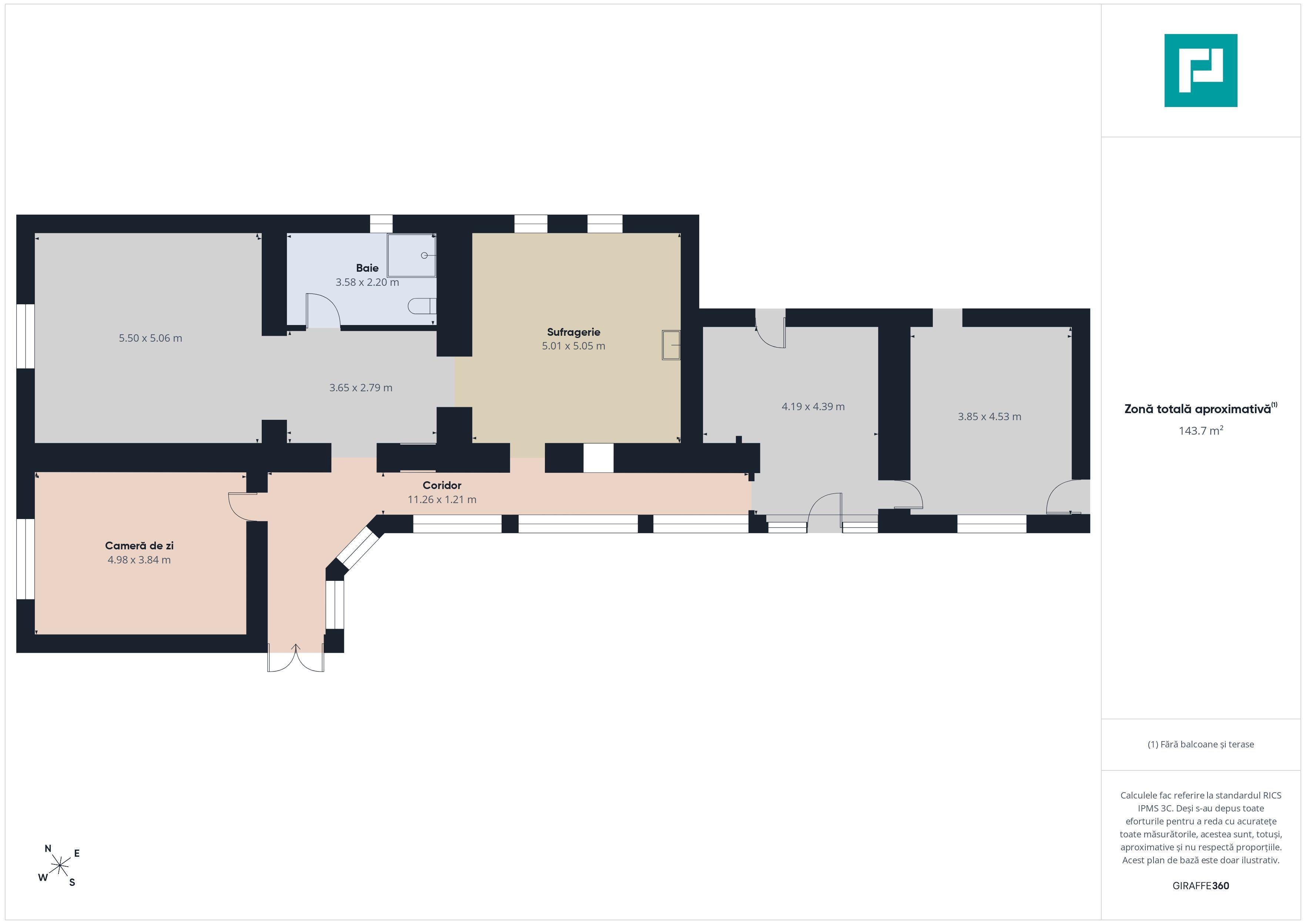 Casă cu teren de 2.134 mp în Sântana | 5 camere - 15