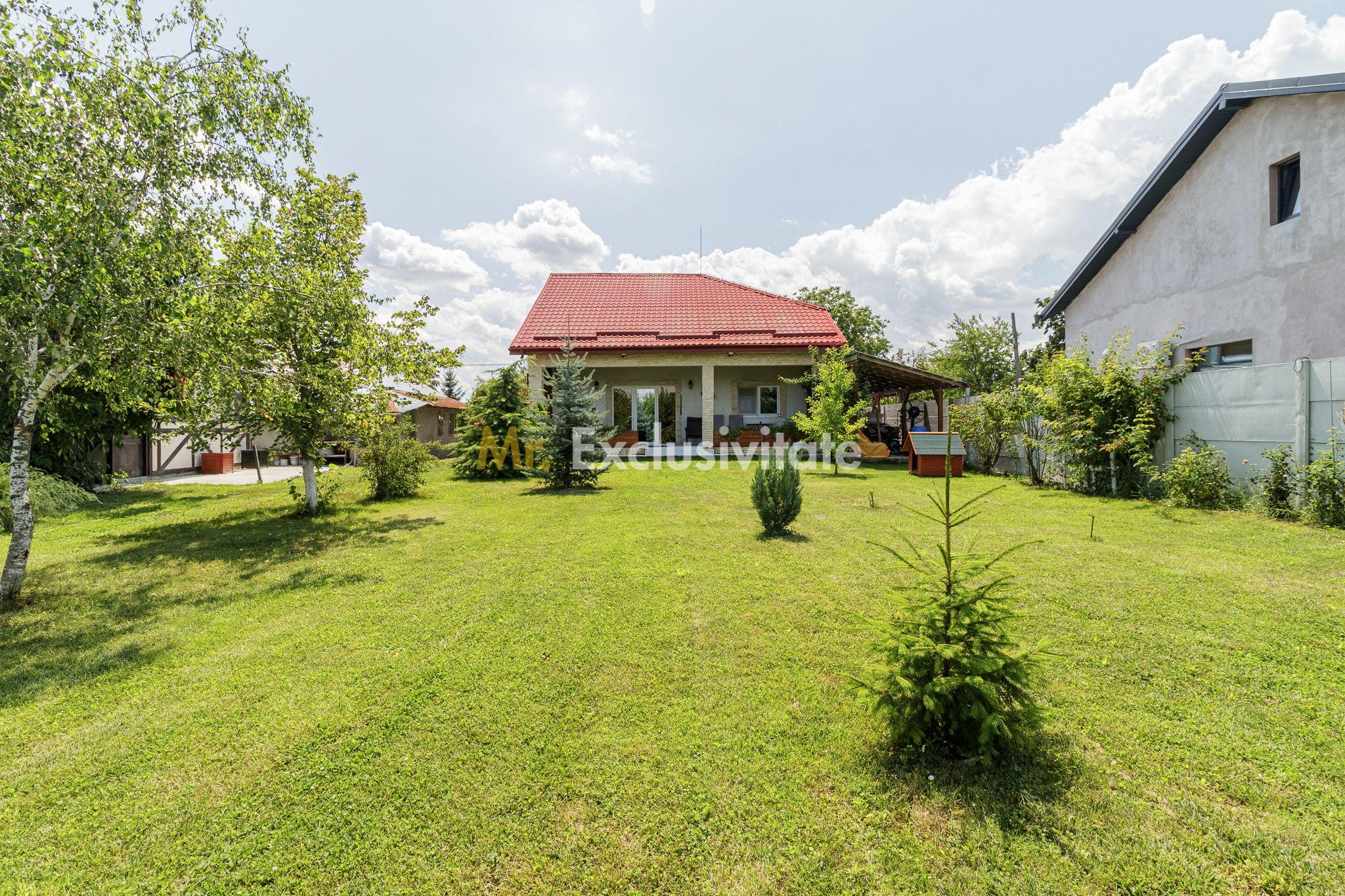 Casă de vânzare Tâncăbești cu grădină, aproape de lac - 1