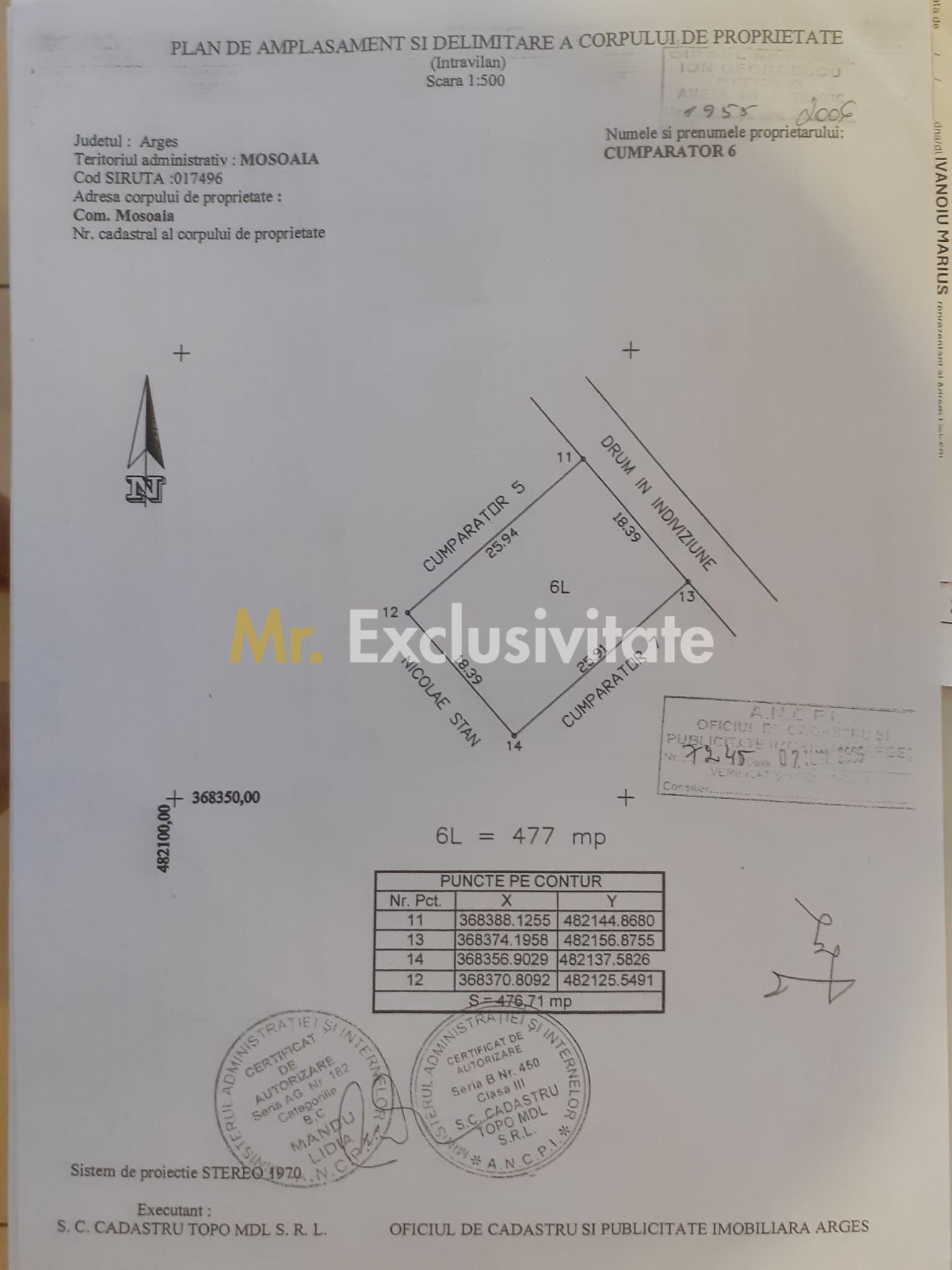 Parcele teren intravilan Mosoaia , str Piscul Priboi- Arges! - 3